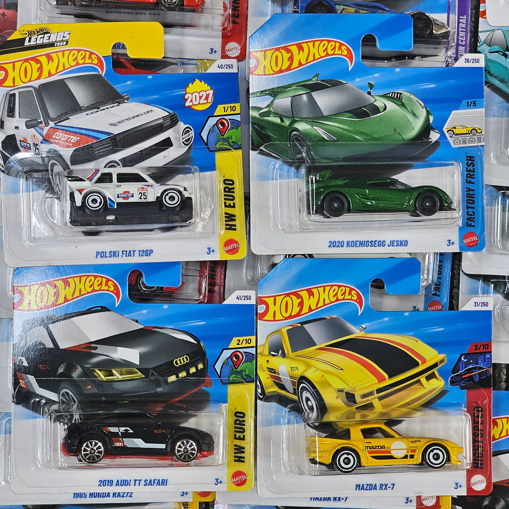 HOT WHEELS MAINLINE CASE B 2027 36pcs SHORT CARD IN SEALED BOX