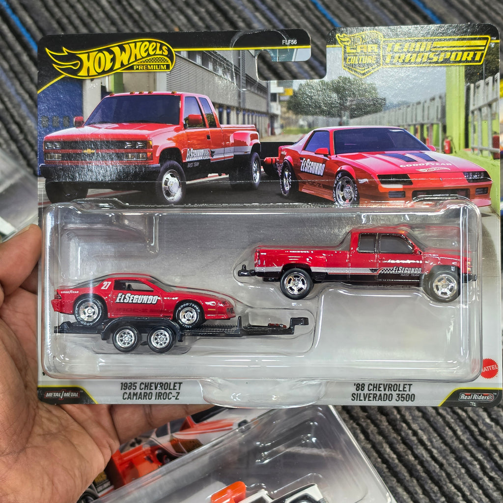 HOT WHEELS CAR CULTURE TEAM TRANSPORT FLF56-957 DASH N SEALED BOX CASE SET OF 4pcs