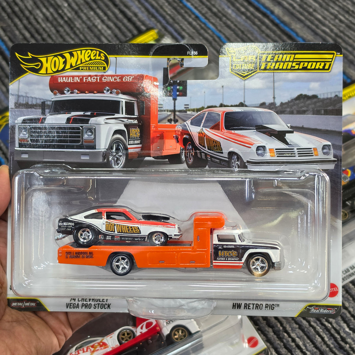 HOT WHEELS CAR CULTURE TEAM TRANSPORT FLF56-957 DASH N SEALED BOX CASE SET OF 4pcs