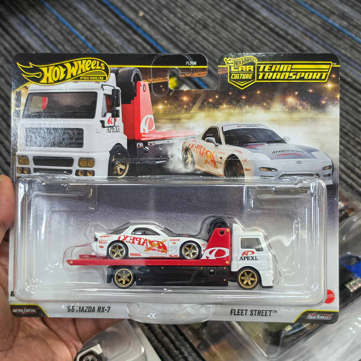 HOT WHEELS CAR CULTURE TEAM TRANSPORT FLF56-957 DASH N SEALED BOX CASE SET OF 4pcs