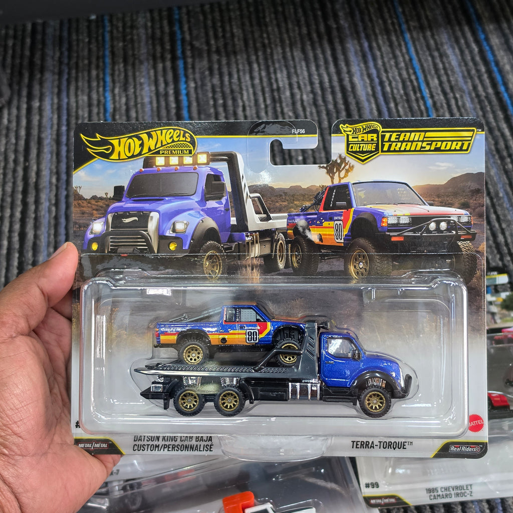 HOT WHEELS CAR CULTURE TEAM TRANSPORT FLF56-957 DASH N SEALED BOX CASE SET OF 4pcs