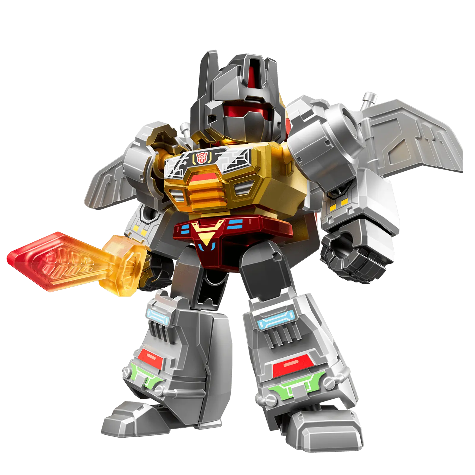 Blokees Transformers Defender Version 03 Heavy Metal War