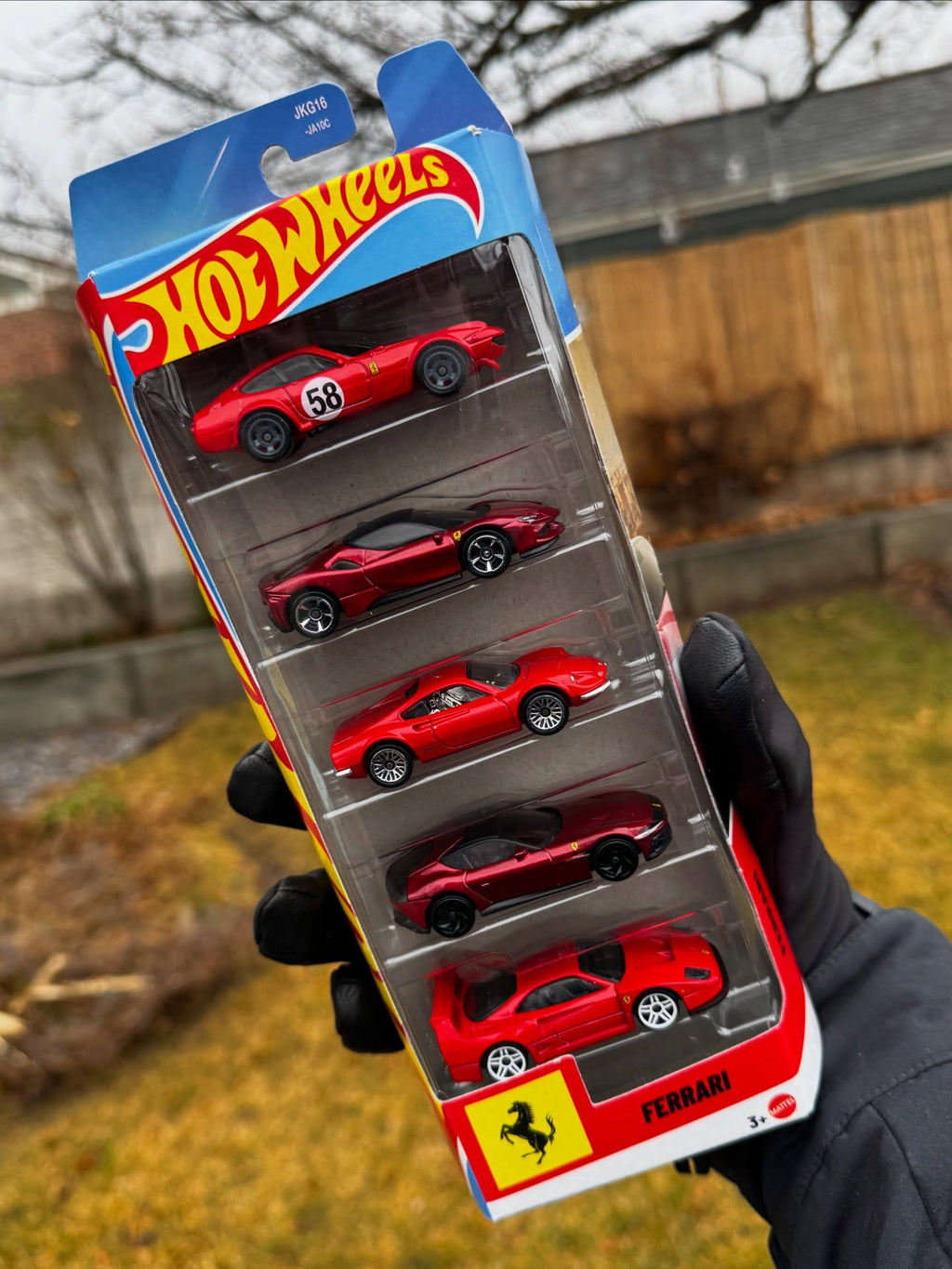 [PRE ORDER] HOT WHEELS FERRARI 5 PACK 2026