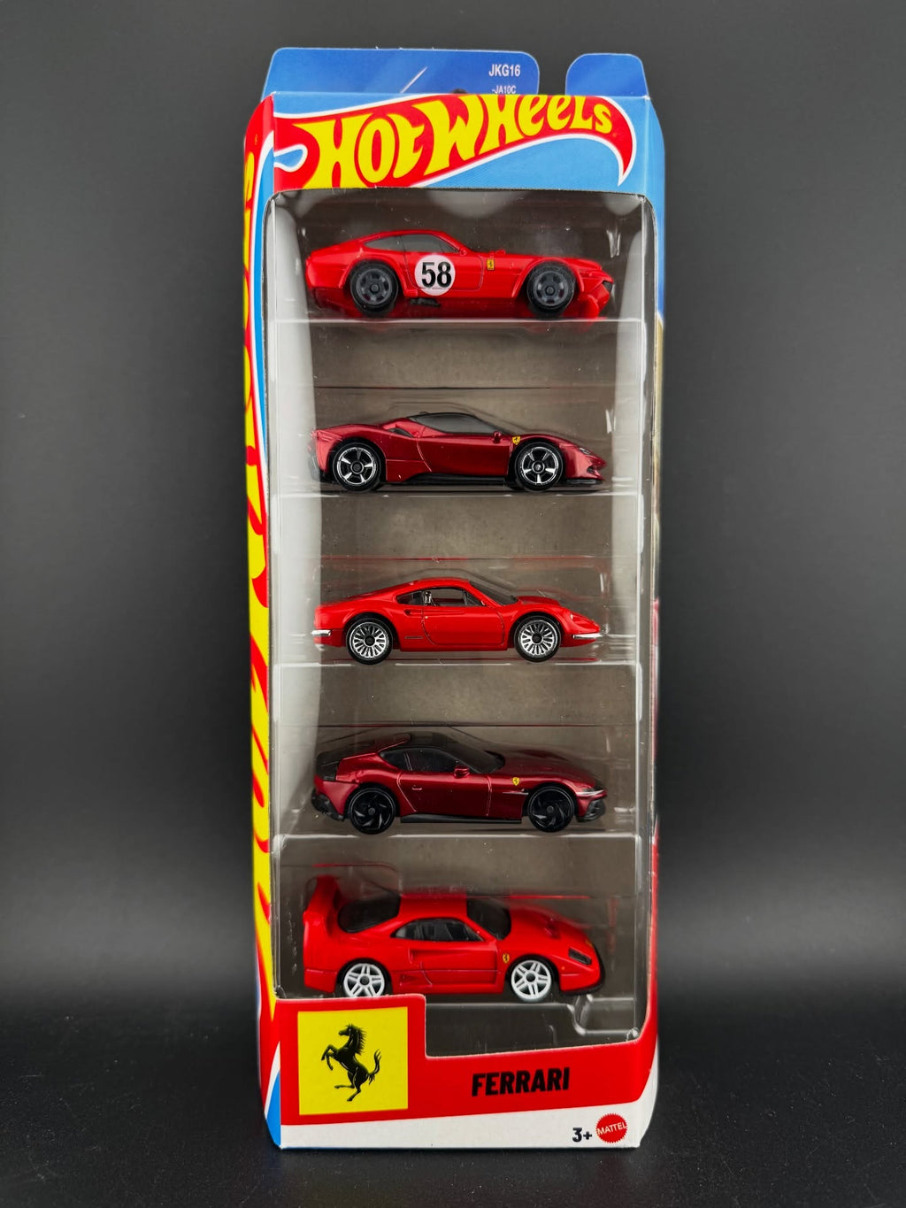 [PRE ORDER] HOT WHEELS FERRARI 5 PACK 2026