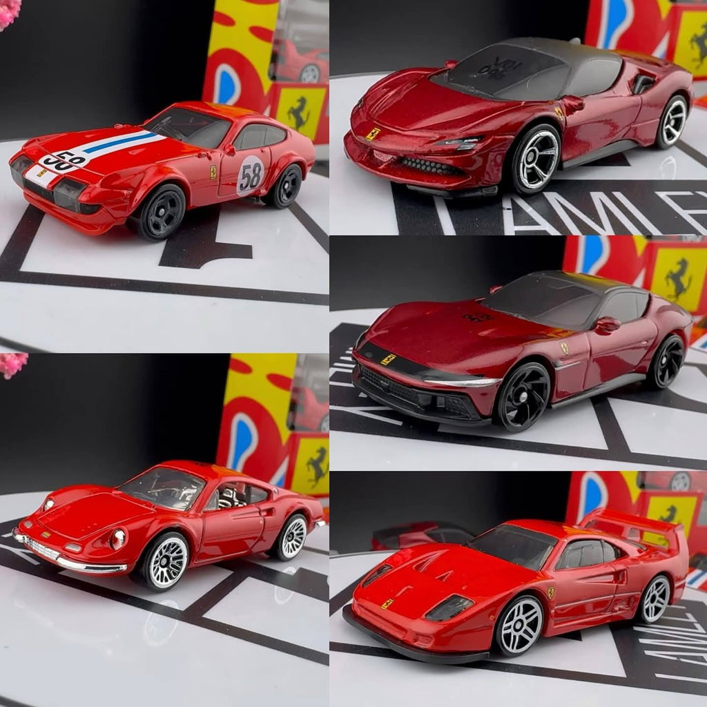 [PRE ORDER] HOT WHEELS FERRARI 5 PACK 2026