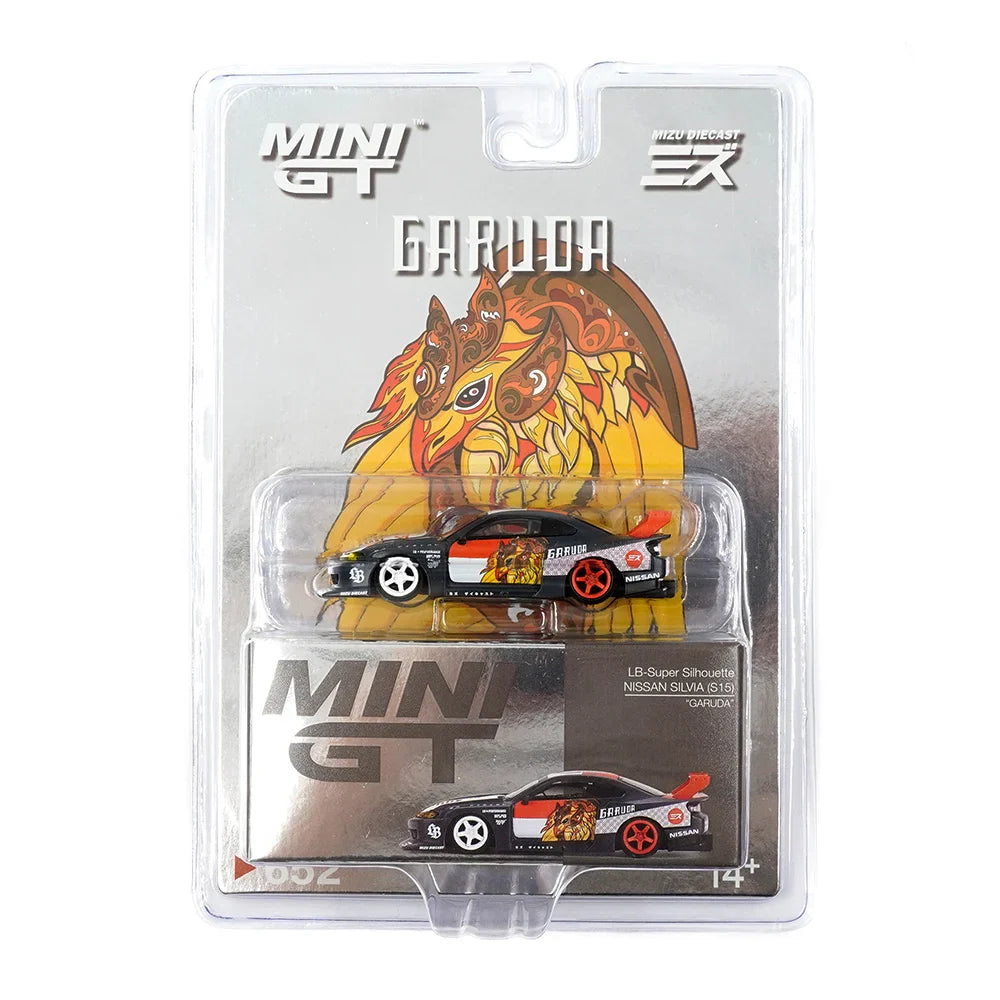 MINI GT LB-SUPER SILHOUETTE NISSAN SILVIA S15 GARUDA MIZU DIECAST BLISTER #652