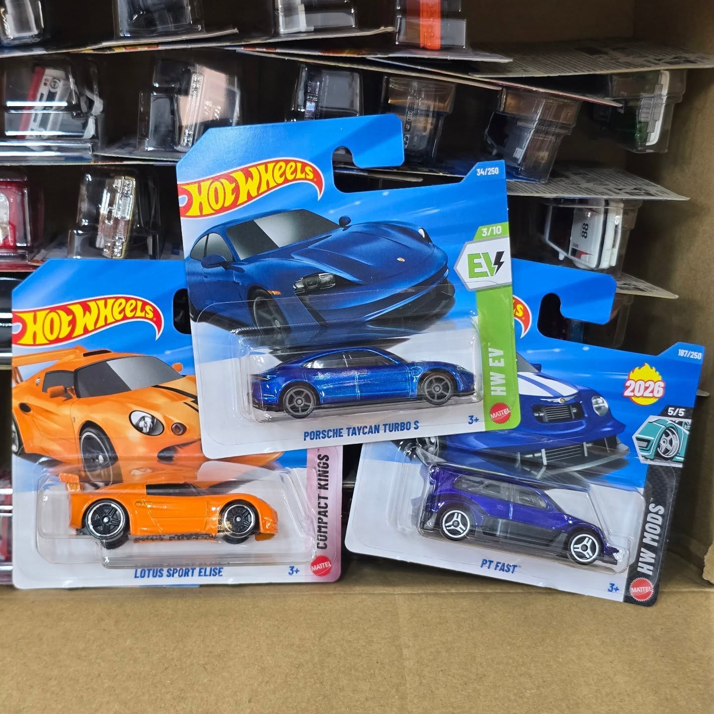 HOT WHEELS MAINLINE CASE J 2026 36pcs SHORT CARD IN SEALED BOX
