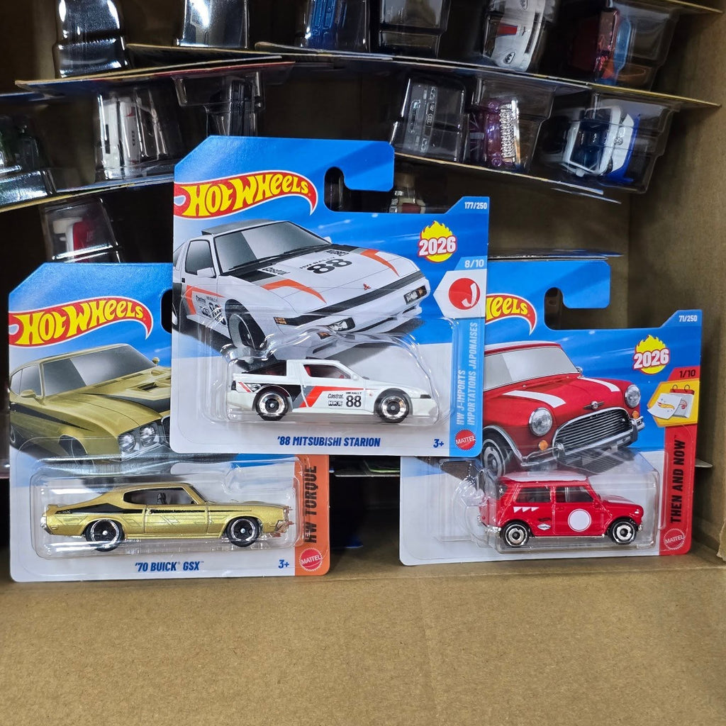 HOT WHEELS MAINLINE CASE J 2026 36pcs SHORT CARD IN SEALED BOX