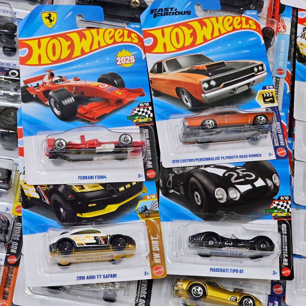 HOT WHEELS MAINLINE CASE M 2026 72pcs IN SEALED BOX