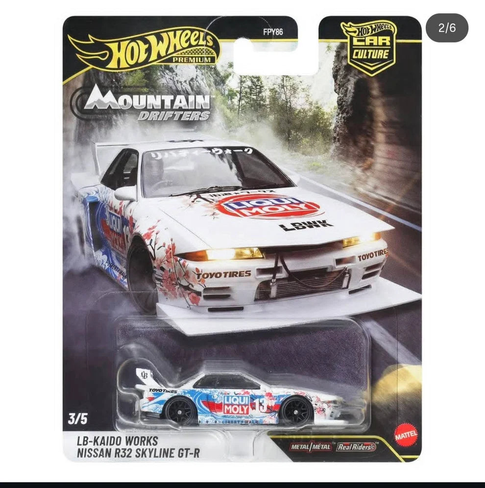 [PRE ORDER] SET HOT WHEELS PREMIUM MOUNTAIN DRIFTERS CAR CULTURE FPY86 Dash A COMPLETE SET OF 5pcs
