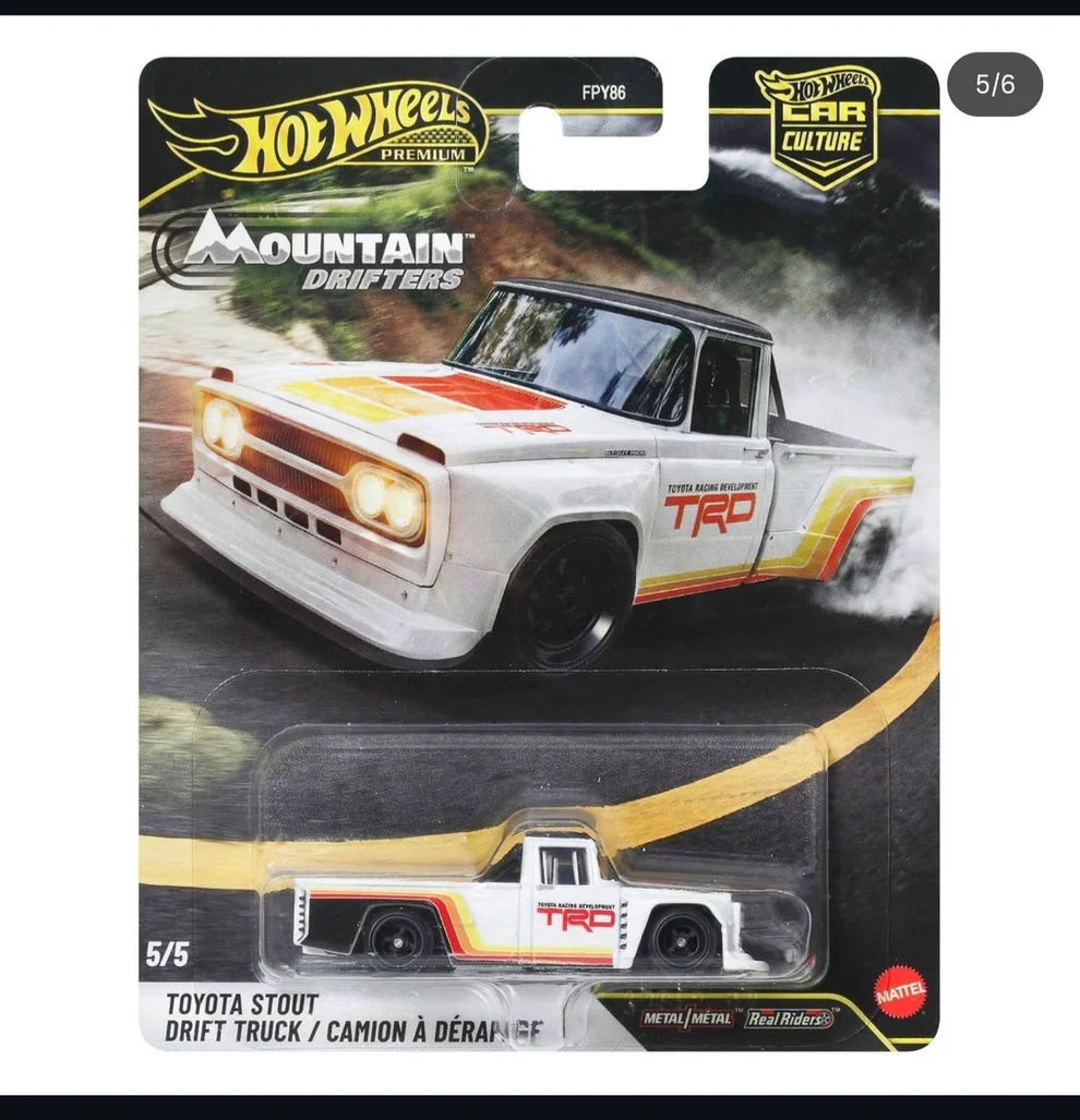 [PRE ORDER] SET HOT WHEELS PREMIUM MOUNTAIN DRIFTERS CAR CULTURE FPY86 Dash A COMPLETE SET OF 5pcs