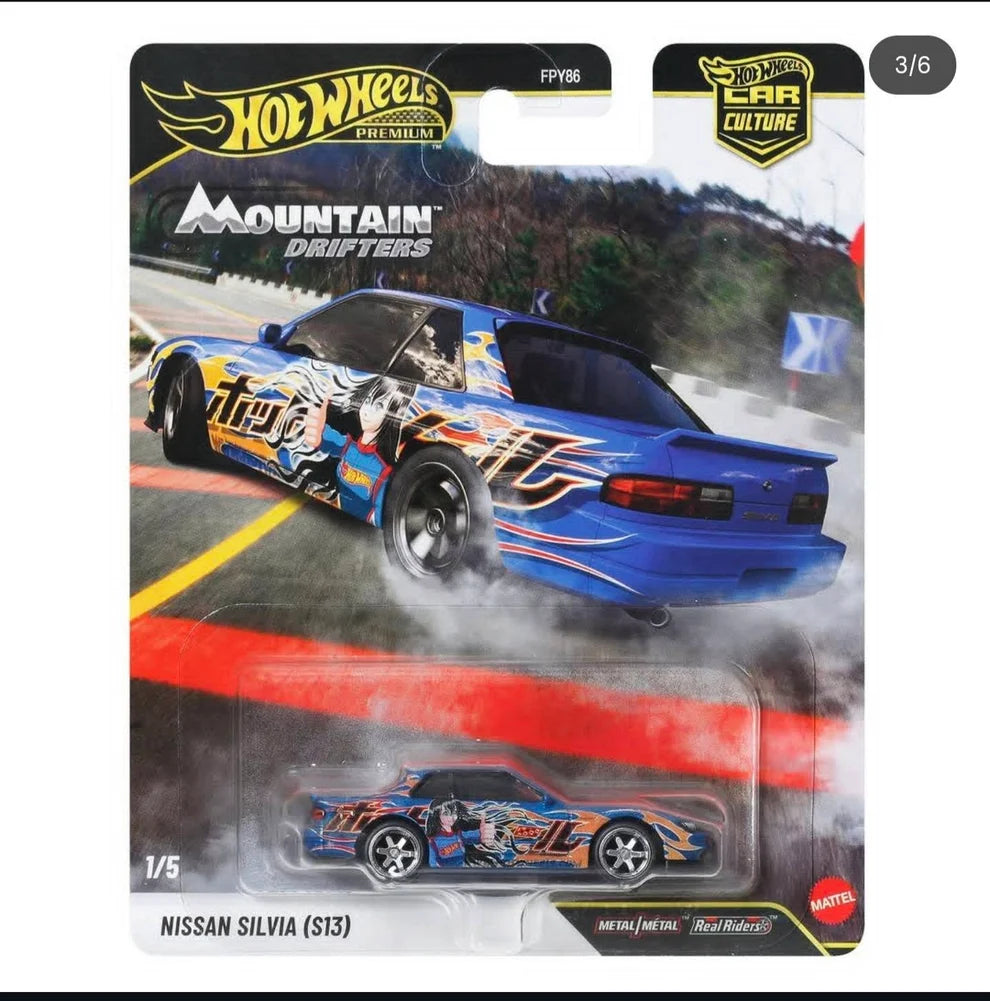 [PRE ORDER] SET HOT WHEELS PREMIUM MOUNTAIN DRIFTERS CAR CULTURE FPY86 Dash A COMPLETE SET OF 5pcs