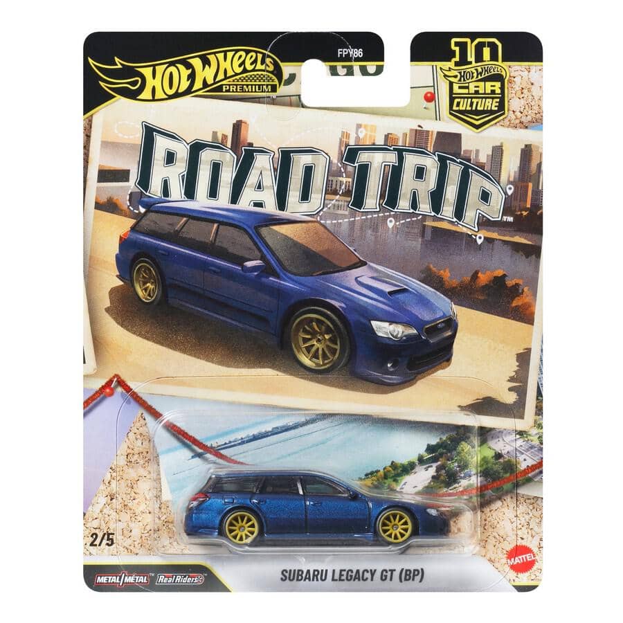 HOT WHEELS CAR CULTURE ROAD TRIP DASH V COMPLETE SET 5PCS
