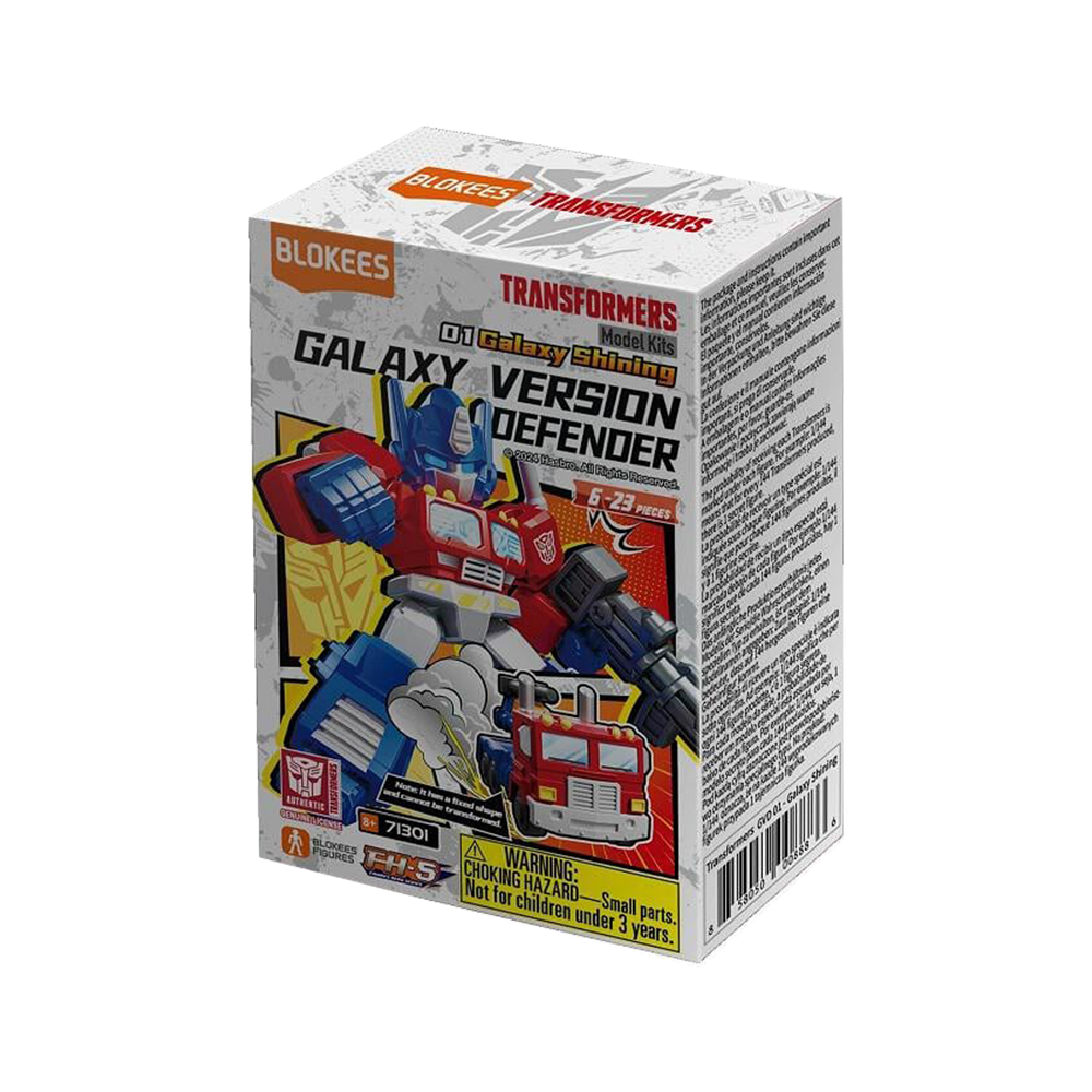 Blokees Transformers Defender Version 01 Shattered Alliance