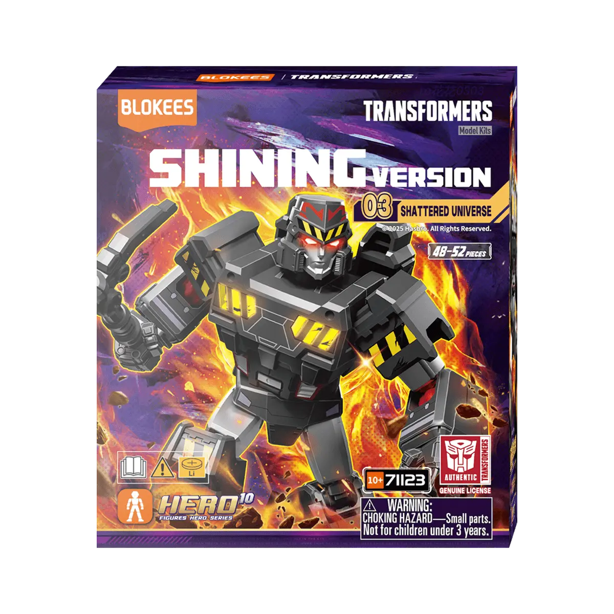 Blokees Transformers Shining Version 03 Shattered Universe