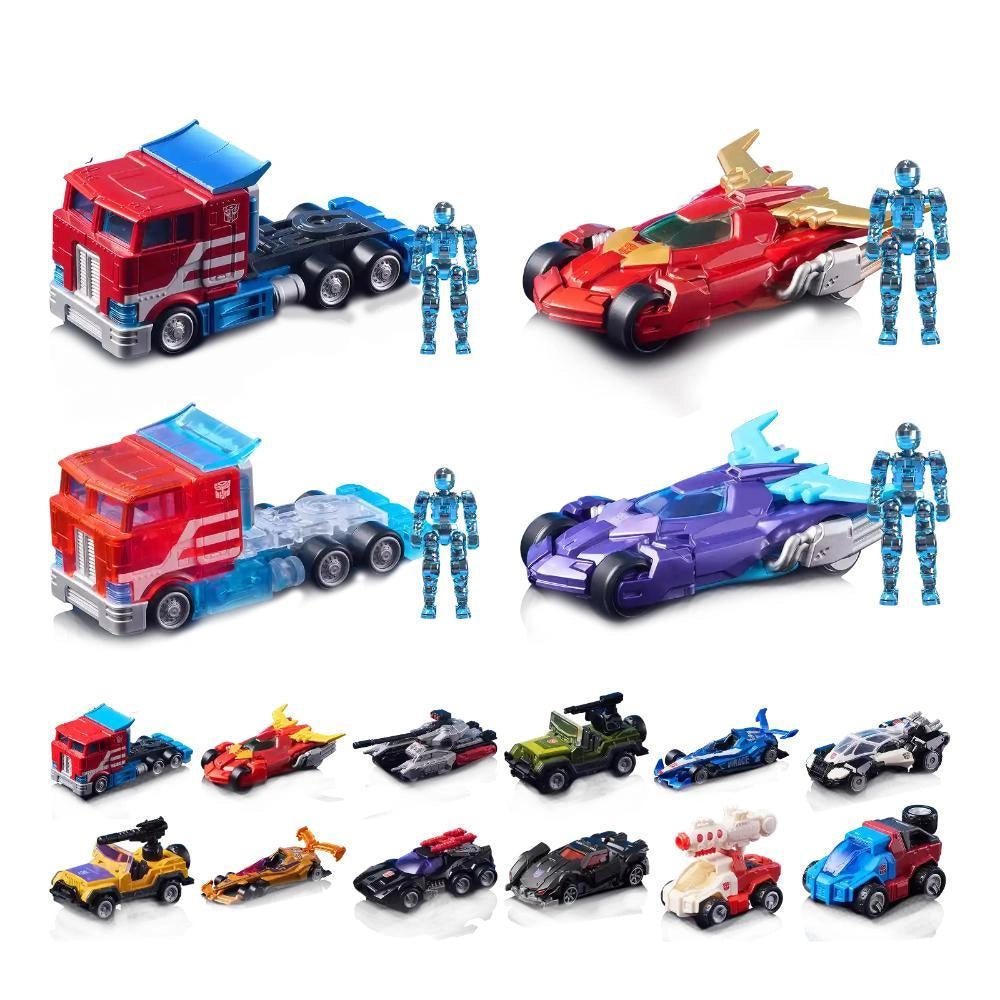 BLOKEES TRANSFORMERS WHEELS C01 ROLL OUT COMPLETE SET BOX OF 12 MODELS