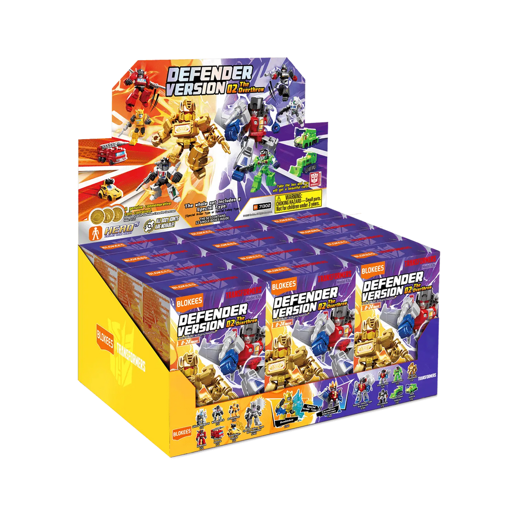Blokees Transformers Defender Version 02 The Overthrow