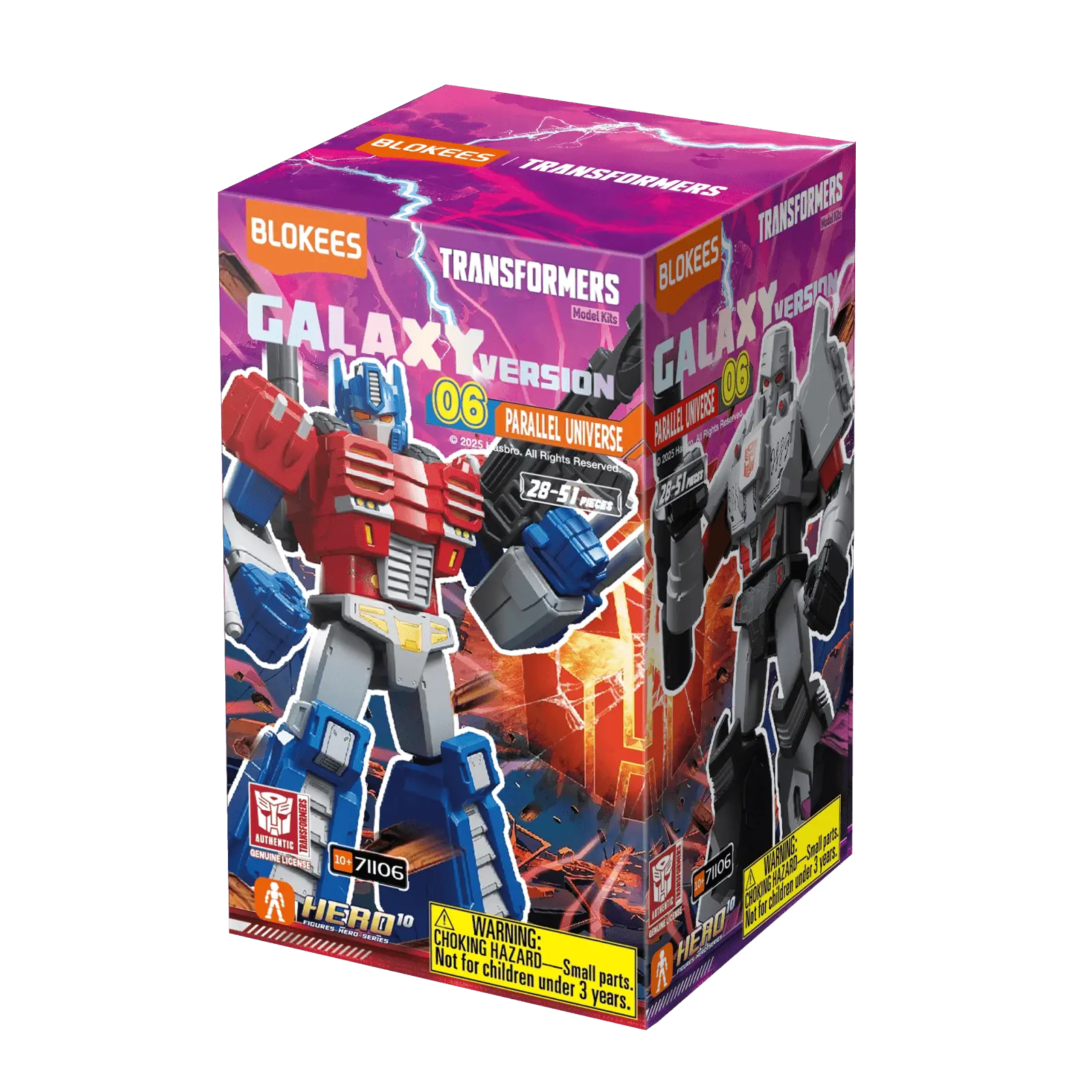 Blokees Transformers Galaxy Version 06 Parallel Universe