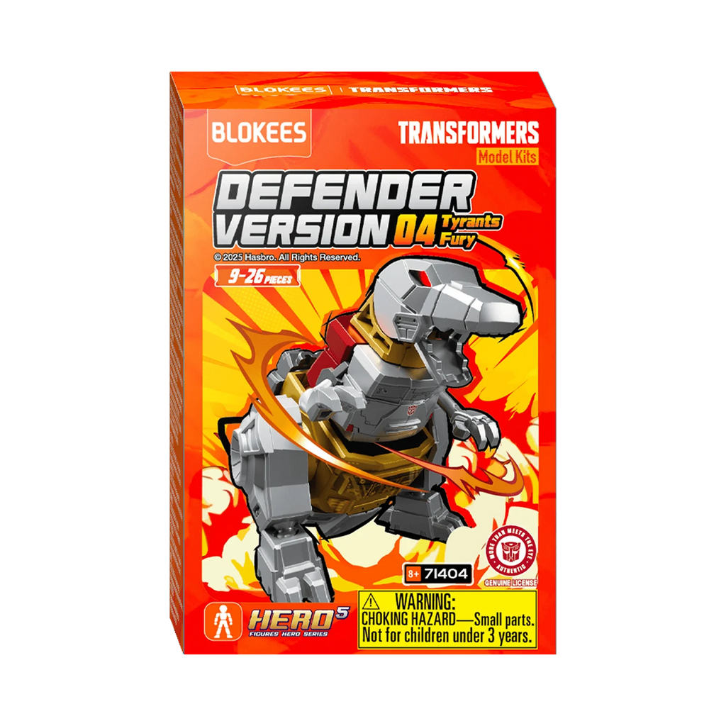Blokees Transformers Defender Version 04 Tyrants Fury