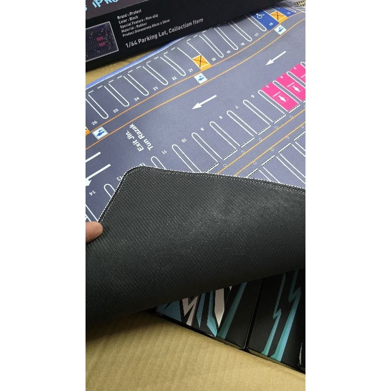 MALAYSIAN VERSION DIORAMA CAR PARKING LOT SCALE 1/64 RUBBER MOUSEPAD 80 X 55cm HOT WHEELS MATCHBOX MINIGT TOMICA KAIDO