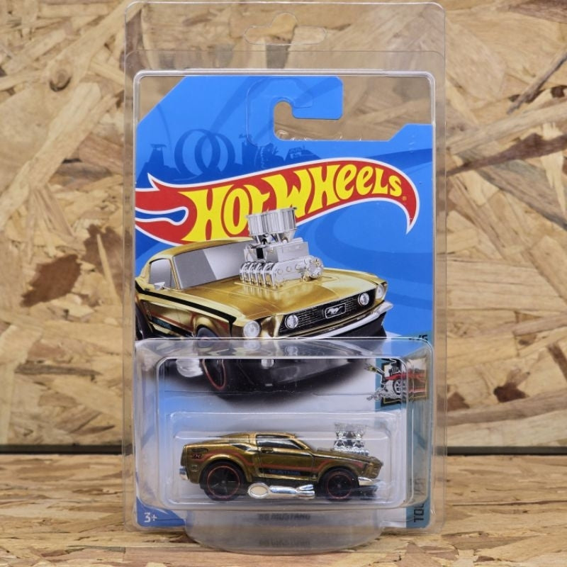 HOT WHEELS 68 MUSTANG SUPER TREASURE HUNT STH FREE CARD PROTECTOR COVER