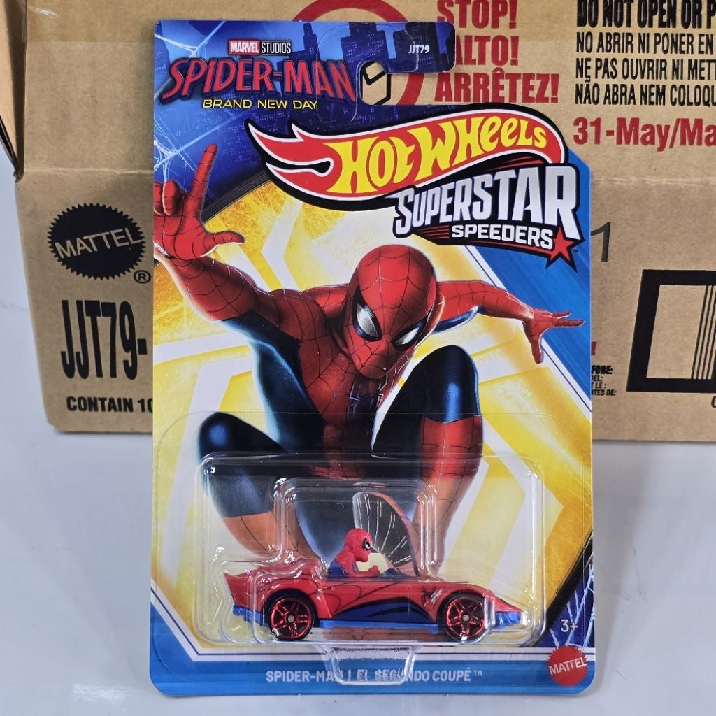 HOT WHEELS SUPERSTAR SPEEDERS SPIDER-MAN (El Segundo Coupe)