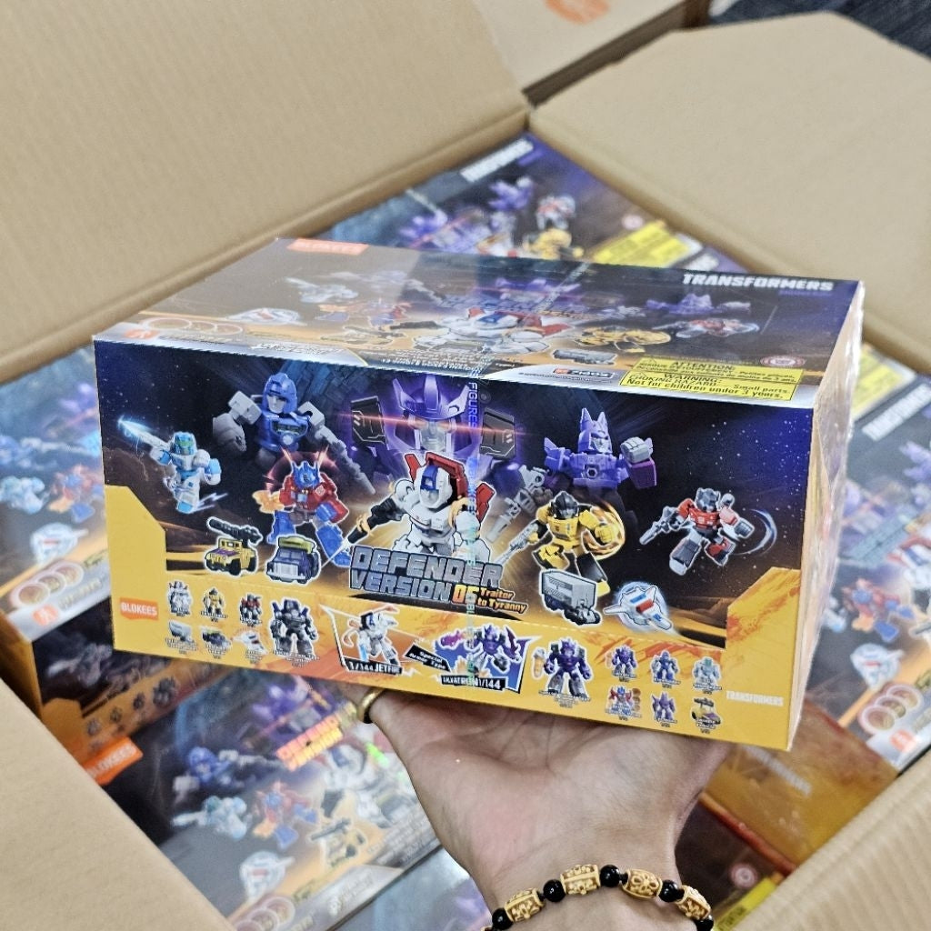 COMPLETE SEALED CASE BLOKEES GVD05 FIGURES | TRANSFORMERS DEFENDER VERSION 05 FULL SET 12 BOX IN CASE