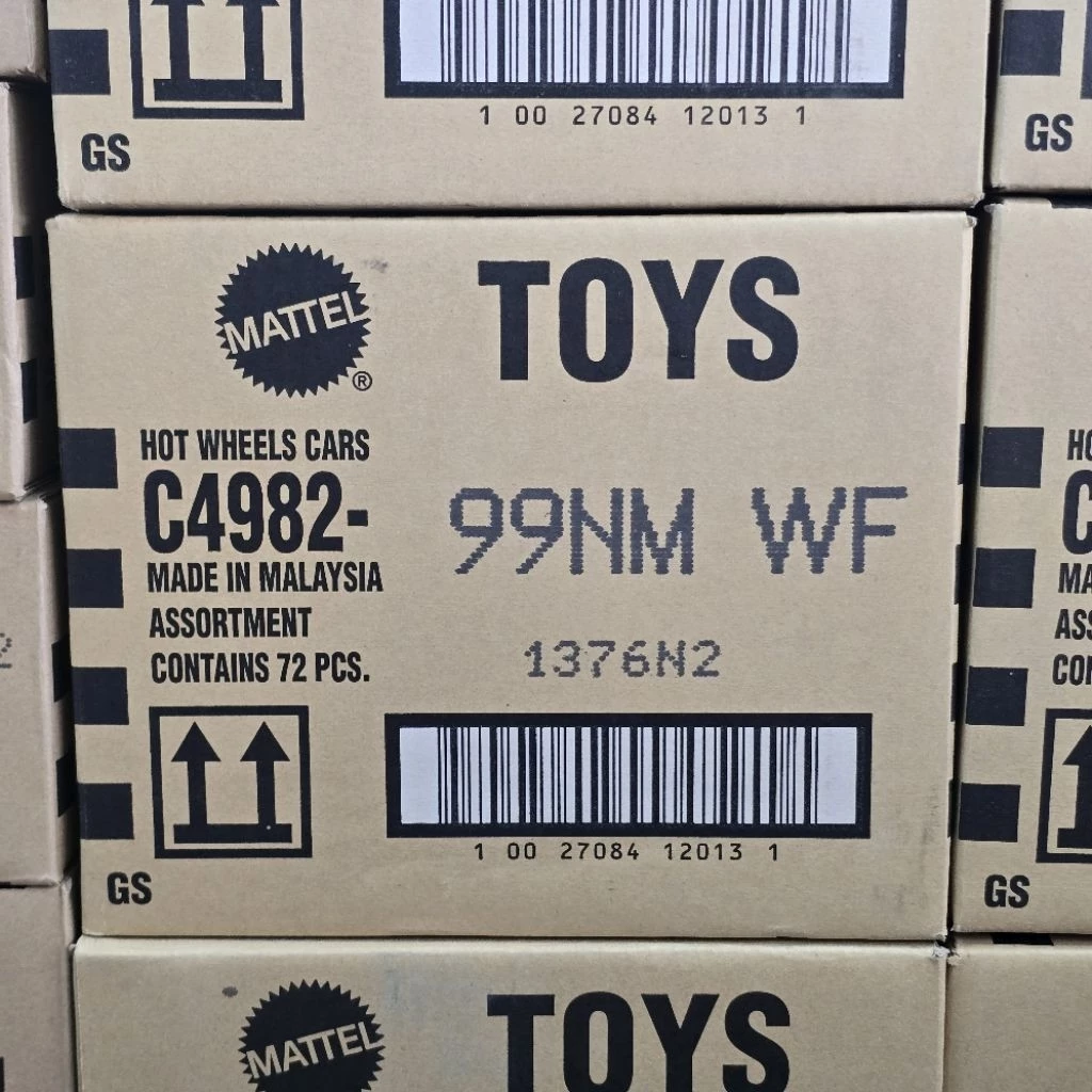 HOT WHEELS MAINLINE CASE M 2026 72pcs IN SEALED BOX