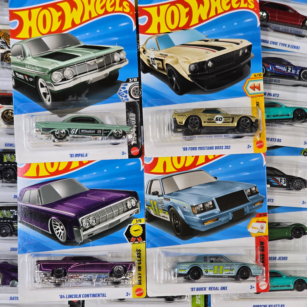 HOT WHEELS MAINLINE CASE B 2027 72pcs IN SEALED BOX