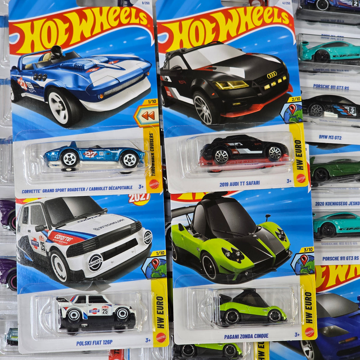 HOT WHEELS MAINLINE CASE B 2027 72pcs IN SEALED BOX