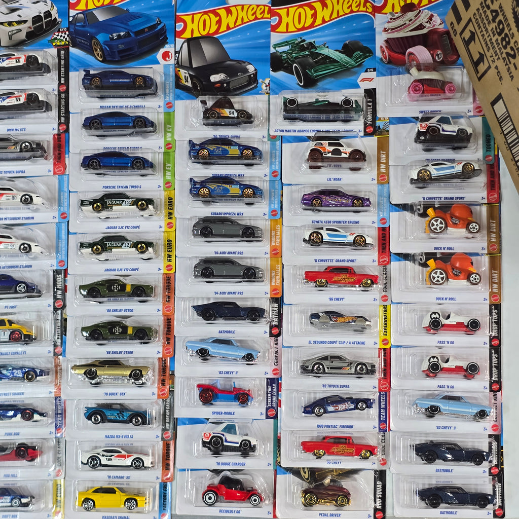 HOT WHEELS MAINLINE CASE K 2026 72pcs IN SEALED BOX