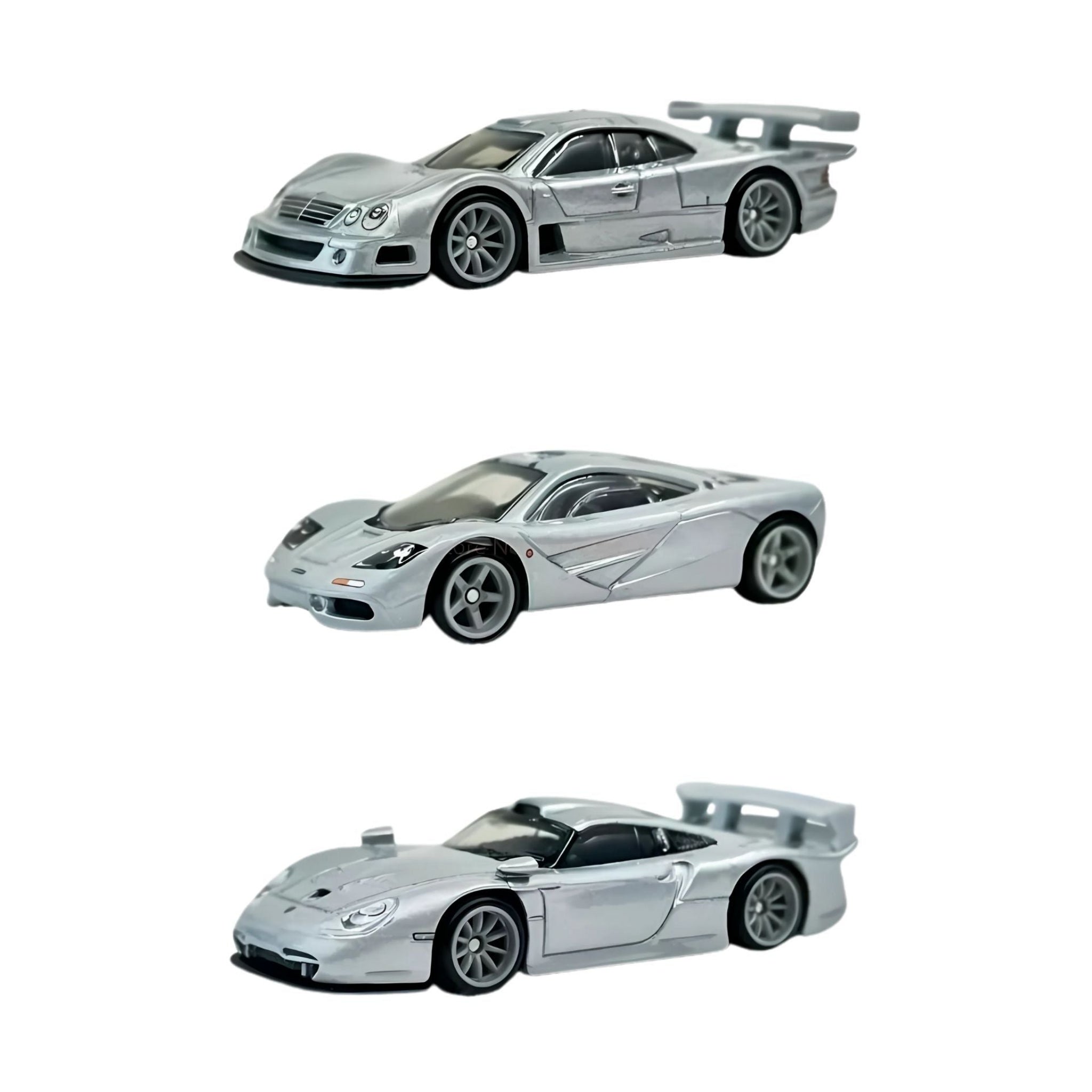 HOT WHEELS PREMIUM BOX SET GARAGE - 4 PCS CAR 90s SUPERCAR