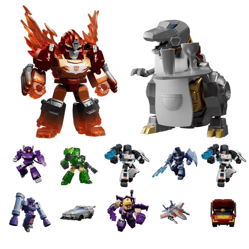 COMPLETE SEALED CASE BLOKEES GVD04 FIGURES | TRANSFORMERS DEFENDER VERSION 04 FULL SET 12 BOX IN CASE
