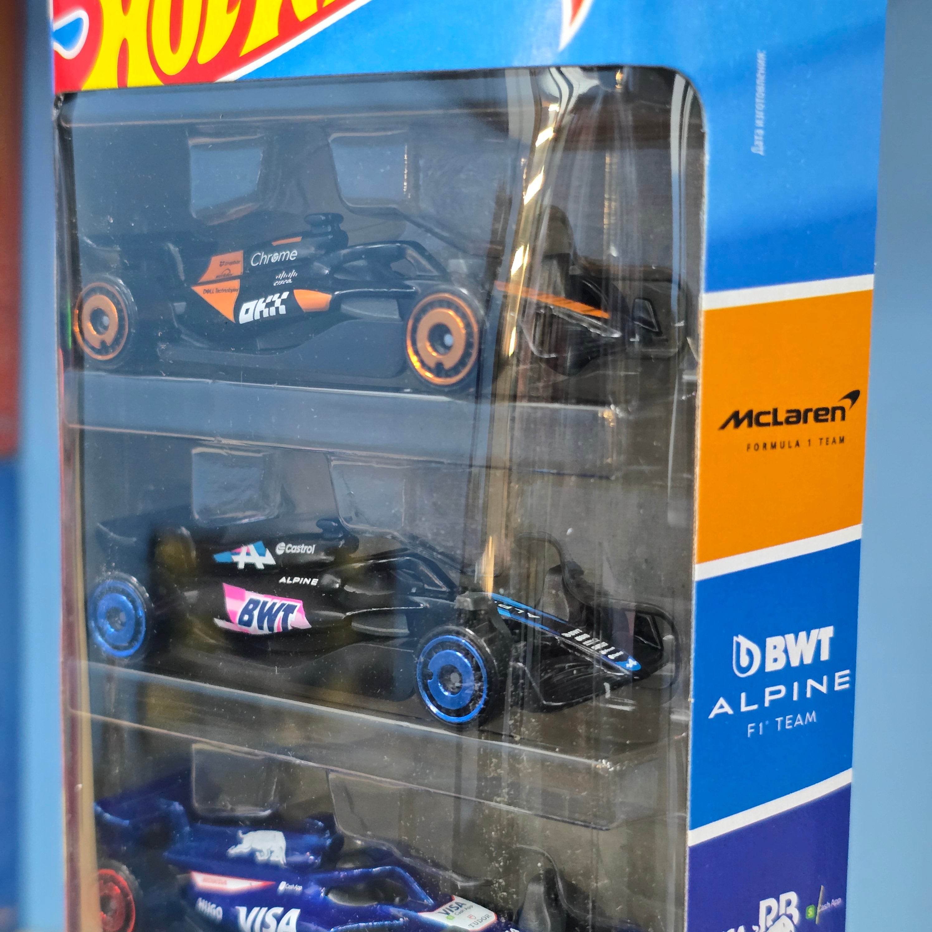 HOT WHEELS F1 5 PACK FORMULA 1