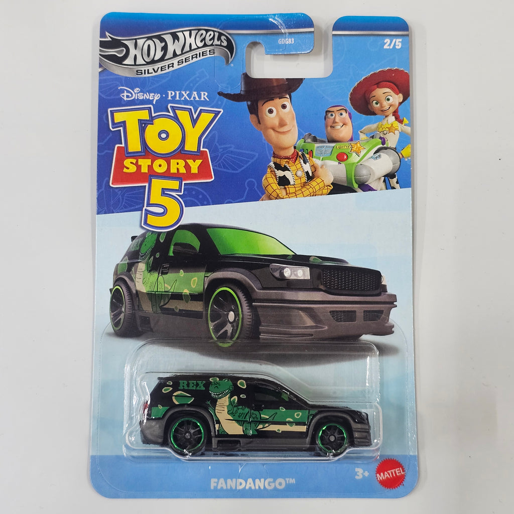 2026 HOT WHEELS EXCLUSIVE SILVER SERIES TOY STORY 5 COMPLETE SET OF 5PCS