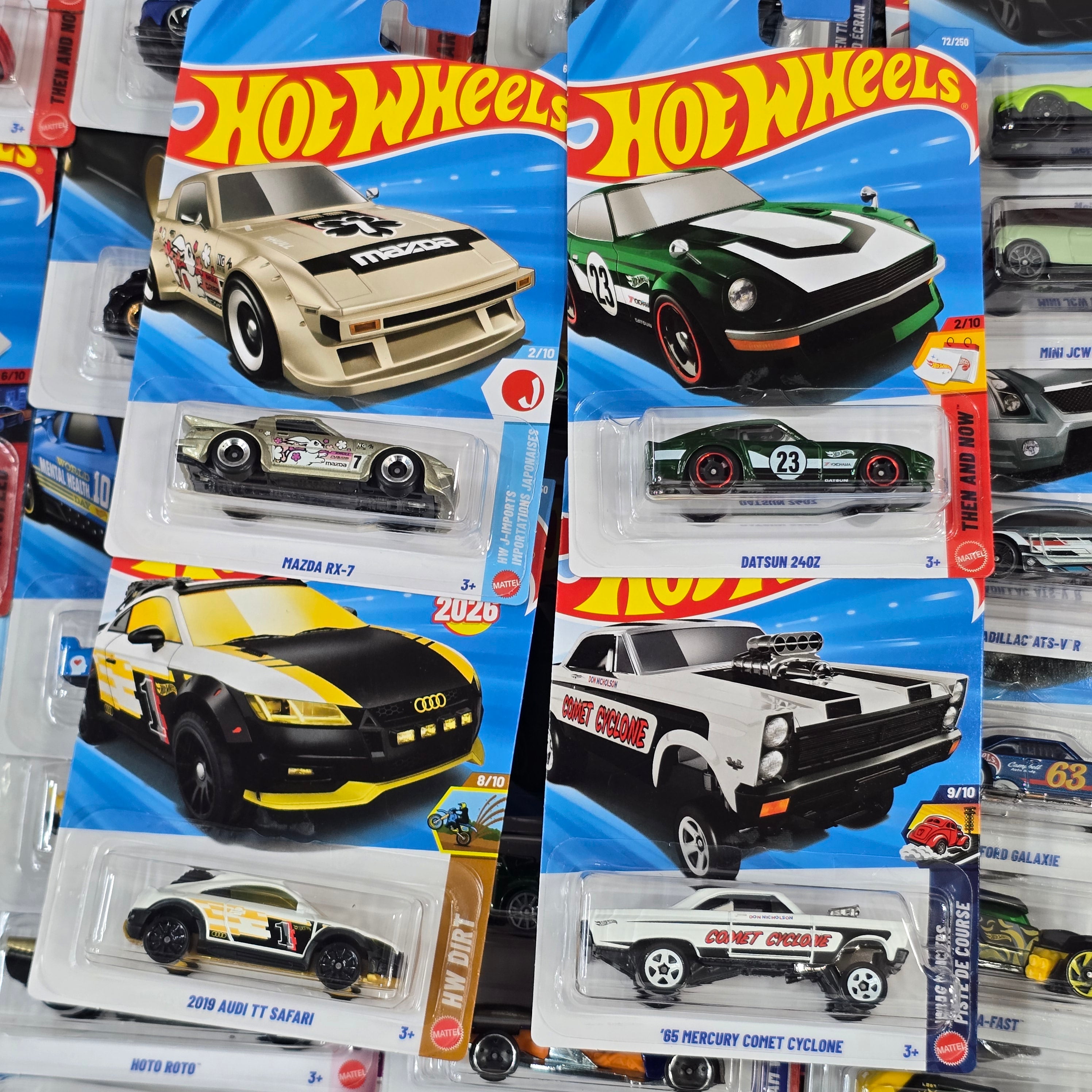 HOT WHEELS MAINLINE CASE N 2026 72pcs IN SEALED BOX