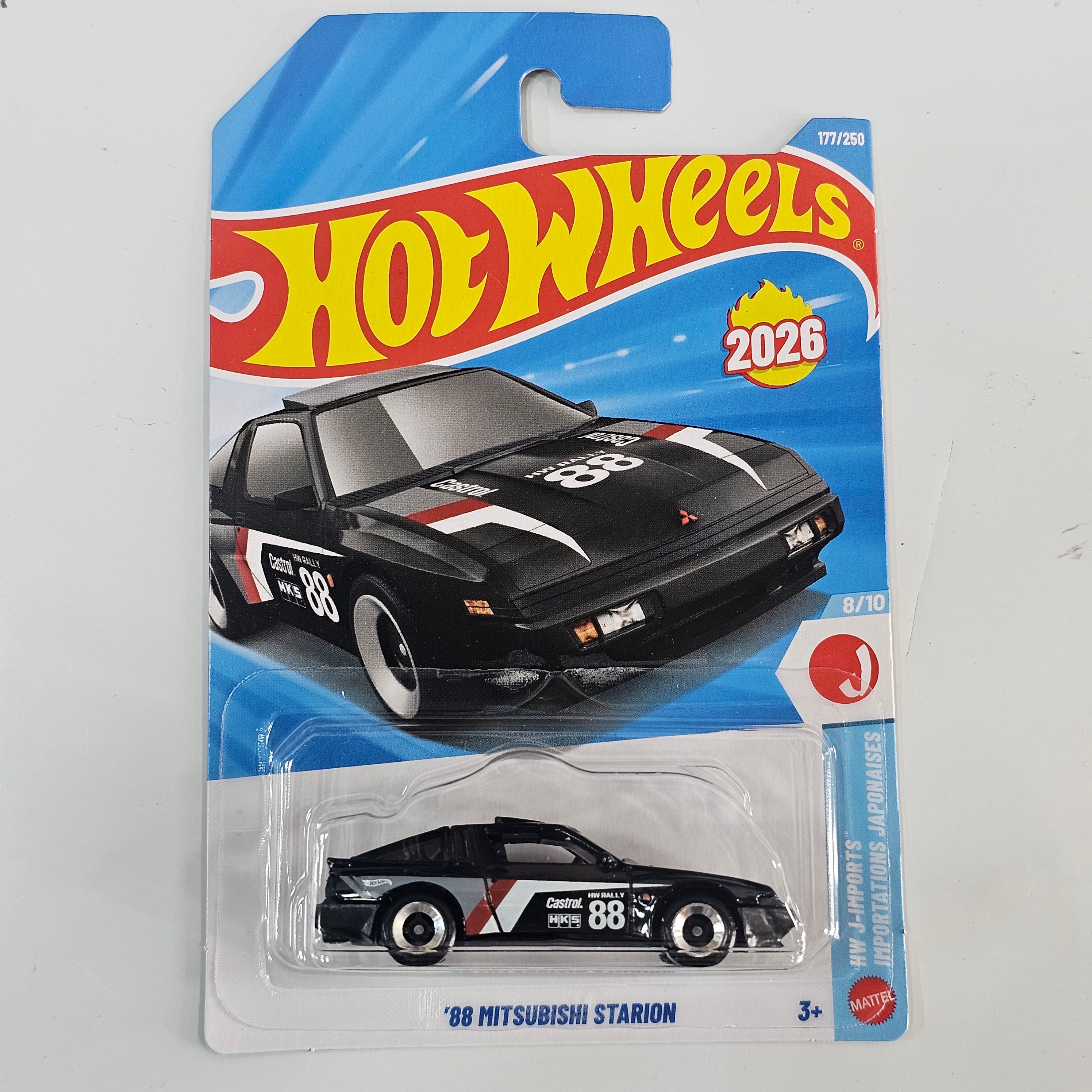 HOT WHEELS  88 MITSUBISHI STARION CASE P 2026 MAINLINE