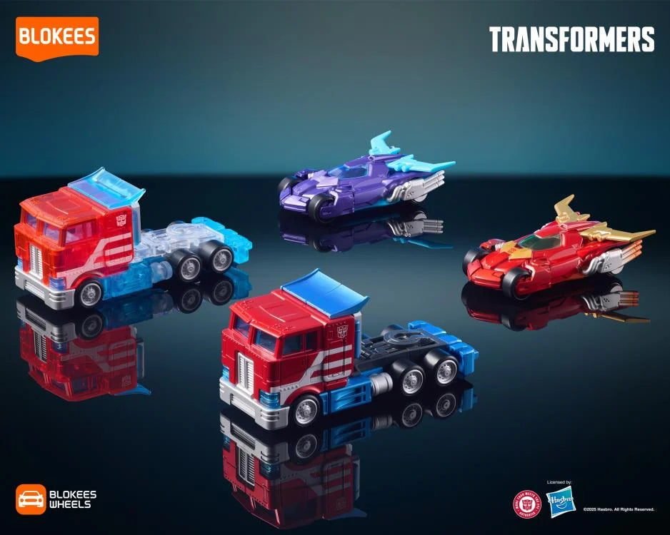 BLOKEES TRANSFORMERS WHEELS C01 ROLL OUT COMPLETE SET BOX OF 12 MODELS