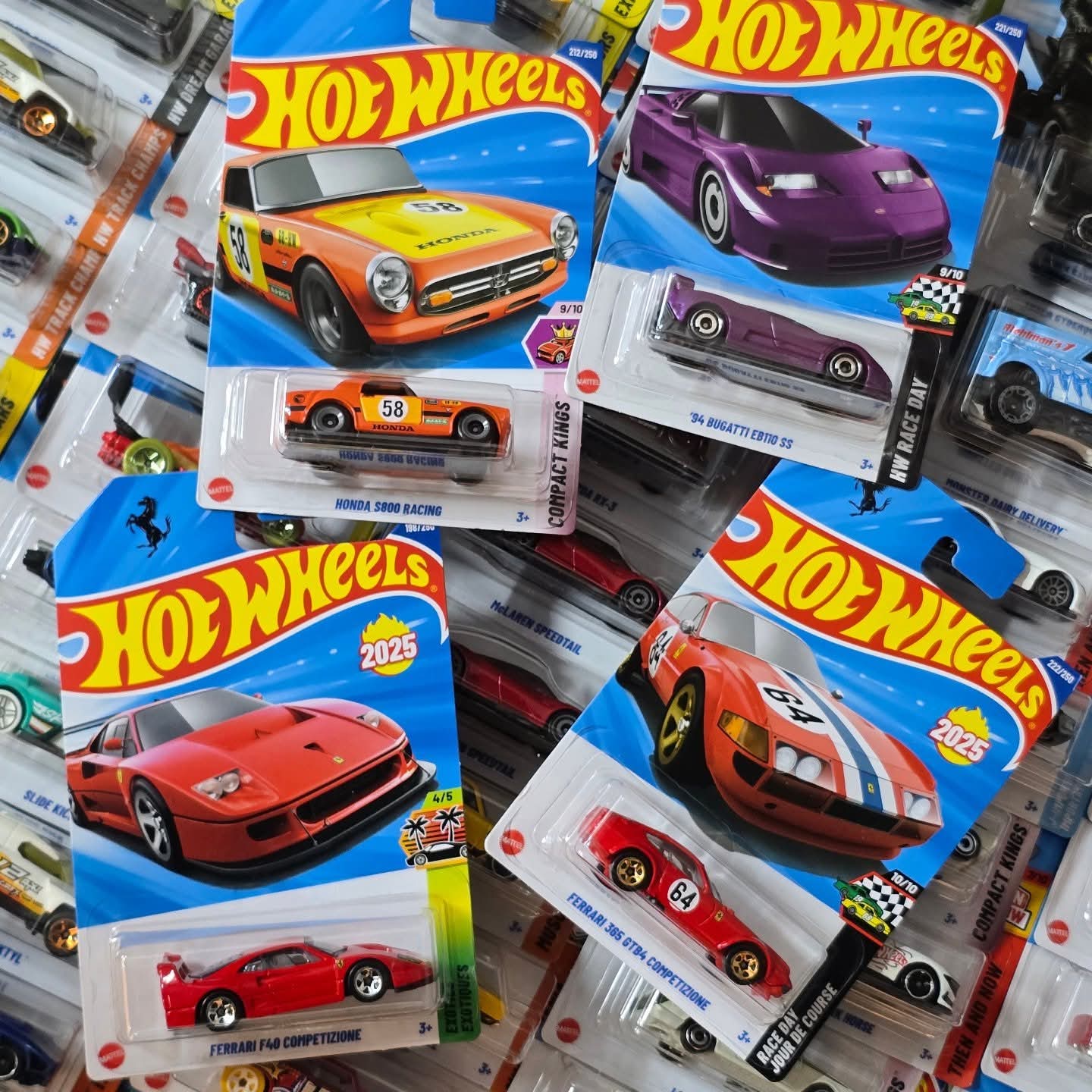 HOT WHEELS MAINLINE CASE L 2025 72pcs IN SEALED BOX