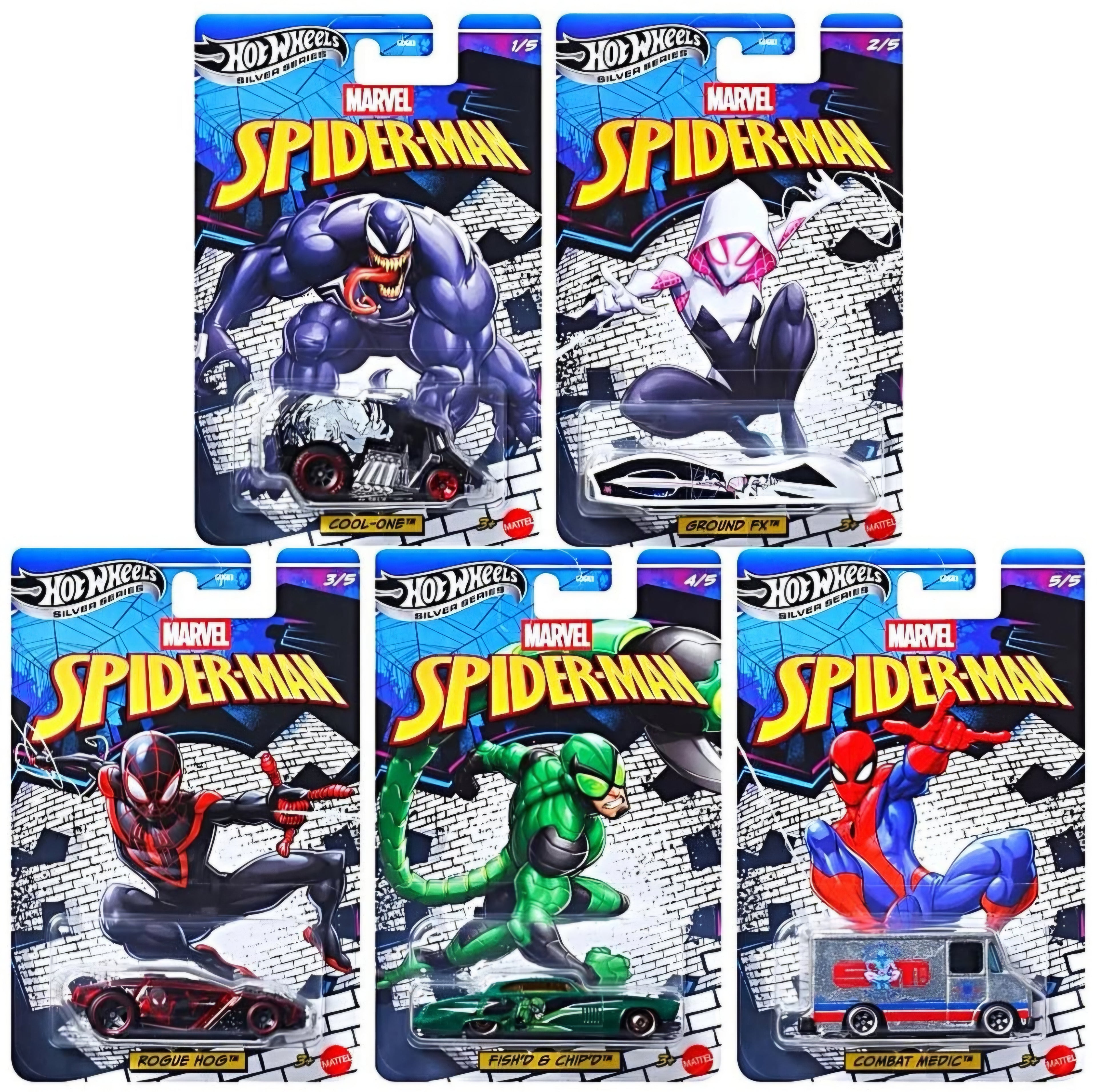 [PRE ORDER] HOT WHEELS EXCLUSIVE SILVER SERIES MARVEL SPIDER-MAN 2026