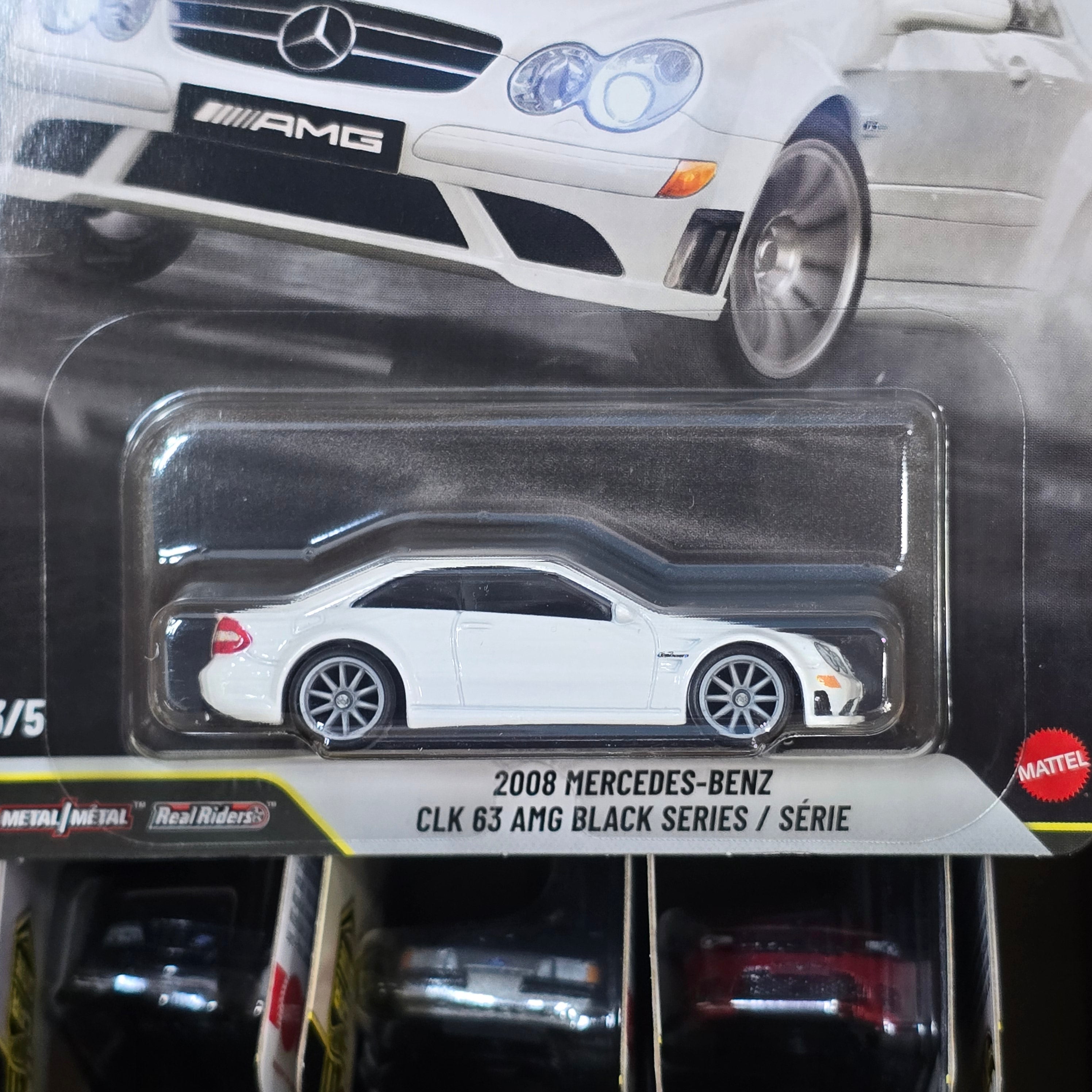 HOT WHEELS PREMIUM 2008 MERCEDES BENZ CLK 63 AMG POWER TRIP SERIES