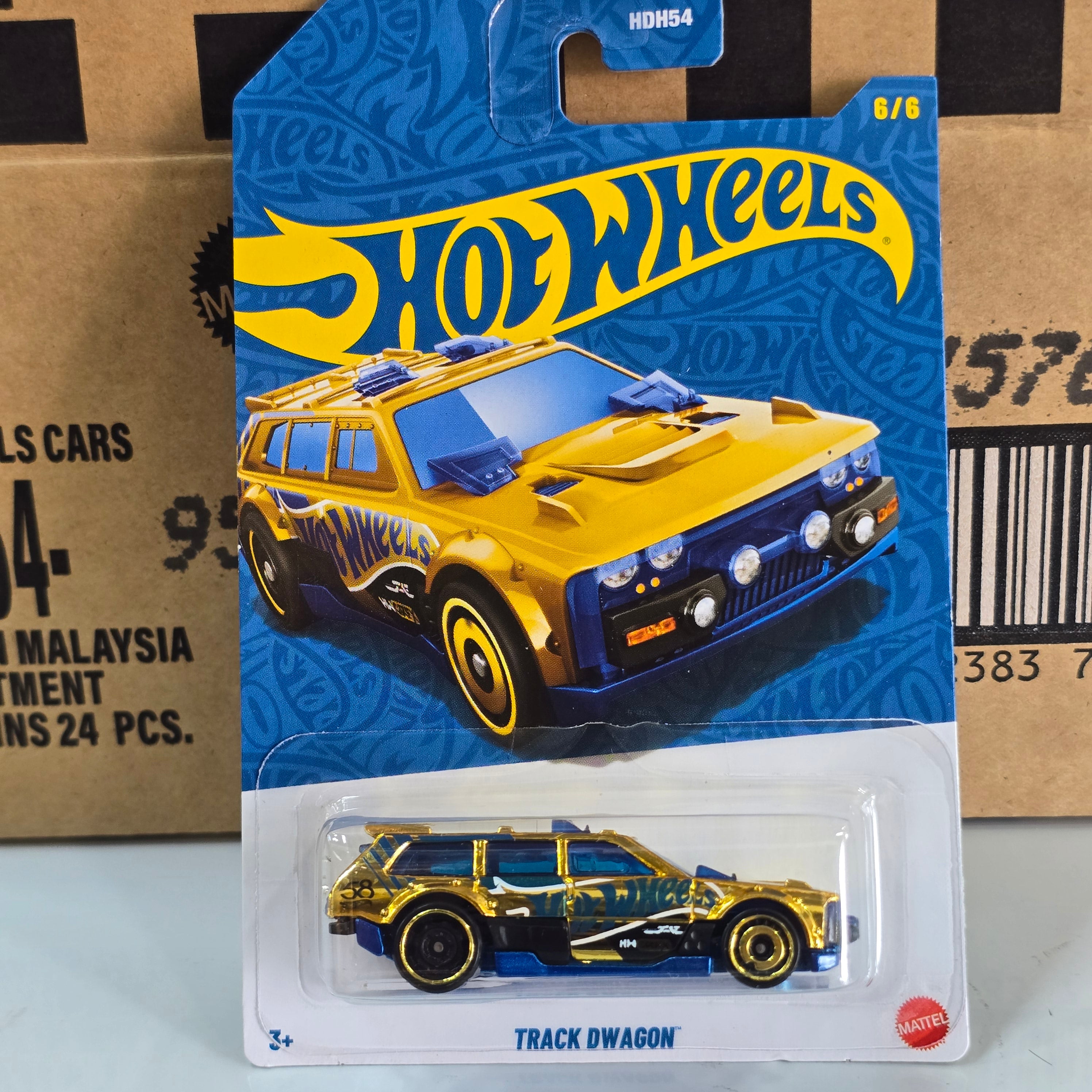 HOT WHEELS 2026 58th ANNIVERSARY BLUE AND GOLD CHROME PEARL COMPLETE SET DASH K