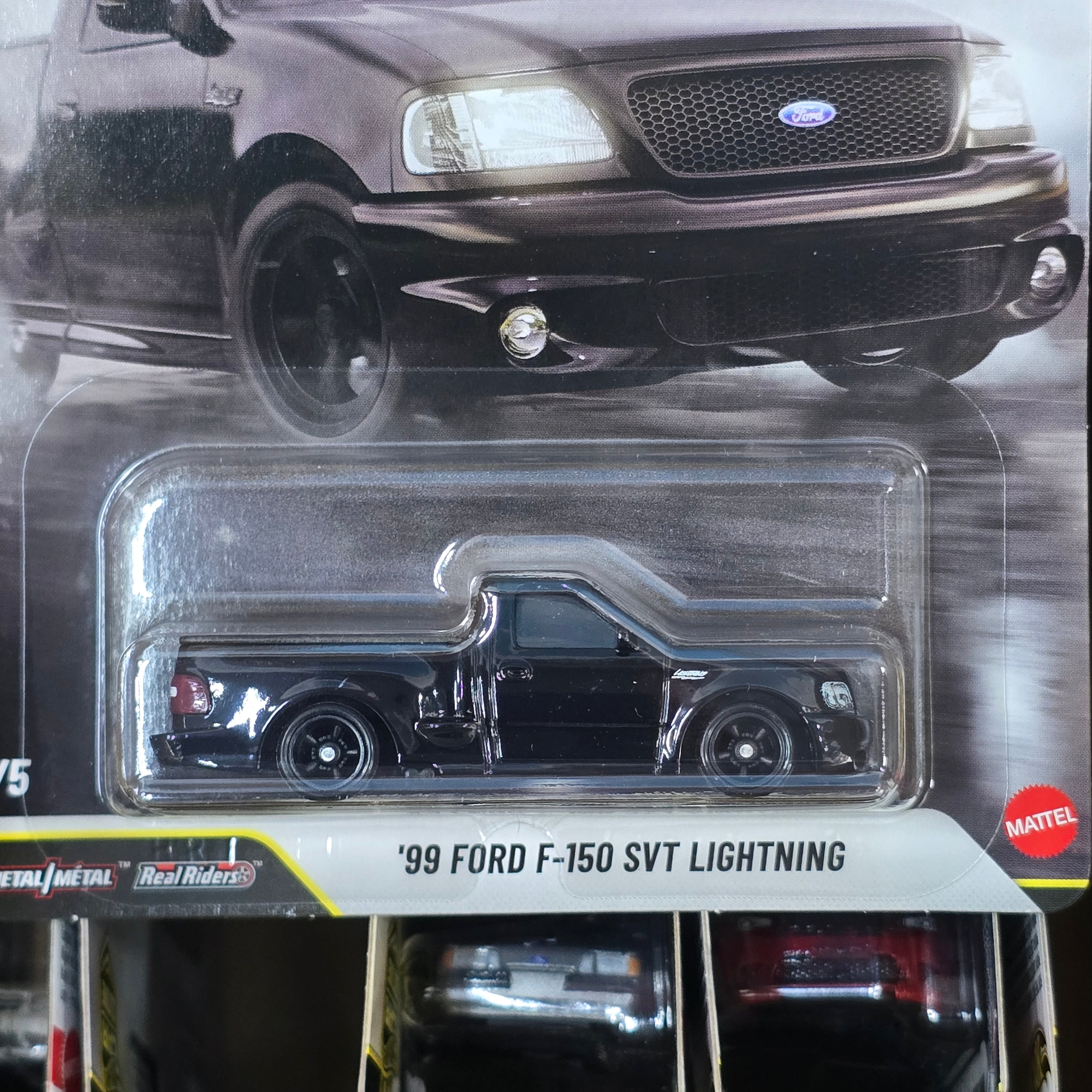 HOT WHEELS PREMIUM 99 FORD F150 SVT LIGHTNING POWER TRIP SERIES