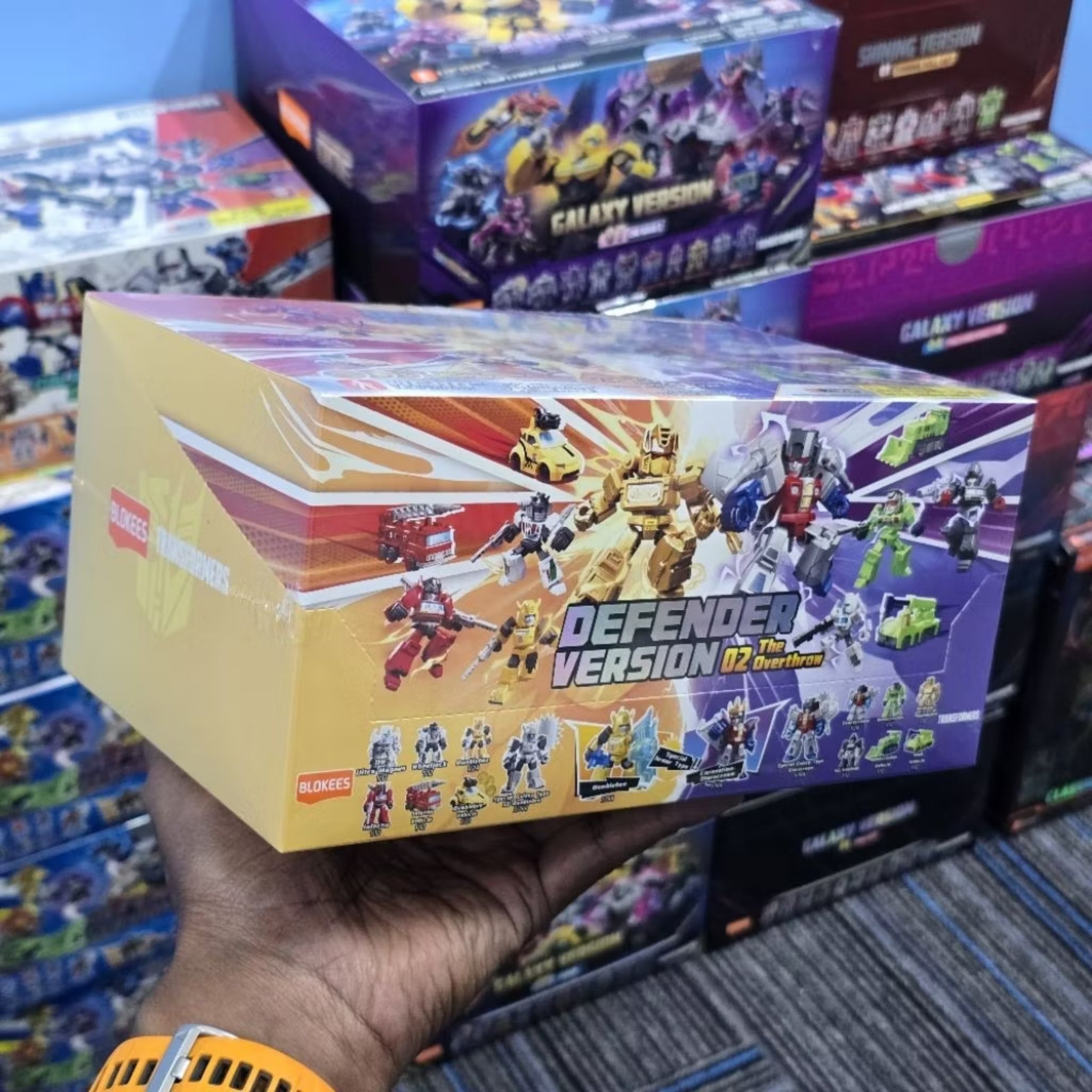COMPLETE SEALED CASE BLOKEES GVD02 FIGURES | TRANSFORMERS DEFENDER VERSION 02 FULL SET 12 BOX IN CASE