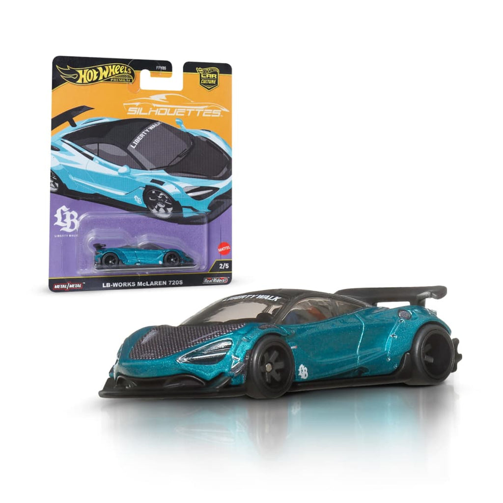 HOT WHEELS PREMIUM MCLAREN 720S LB WORKS SILHOUETTE