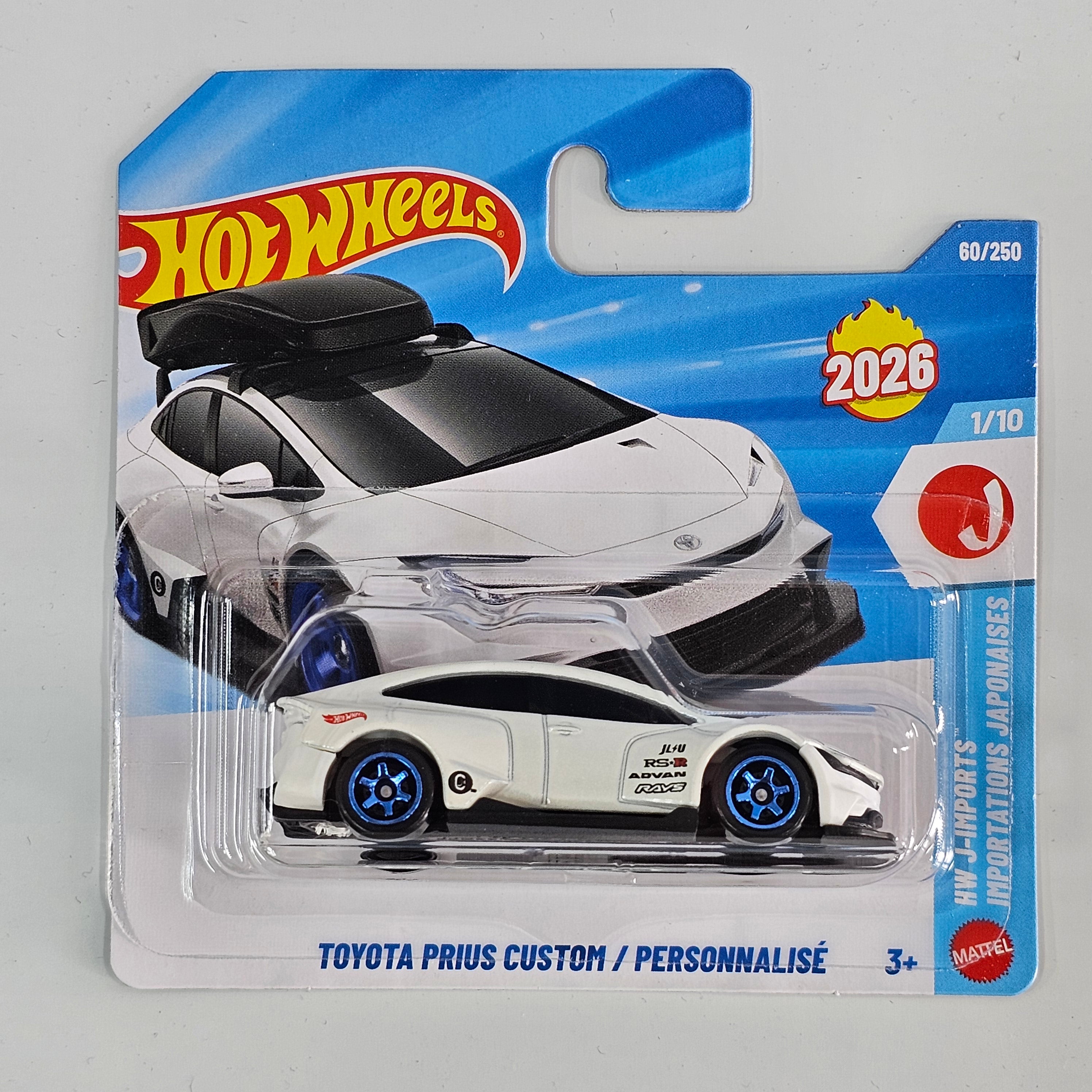 HOT WHEELS TOYOTA PRIUS CUSTOM PERSONNALISÉ [NO ROOF BOX] CASE D 2026 MAINLINE