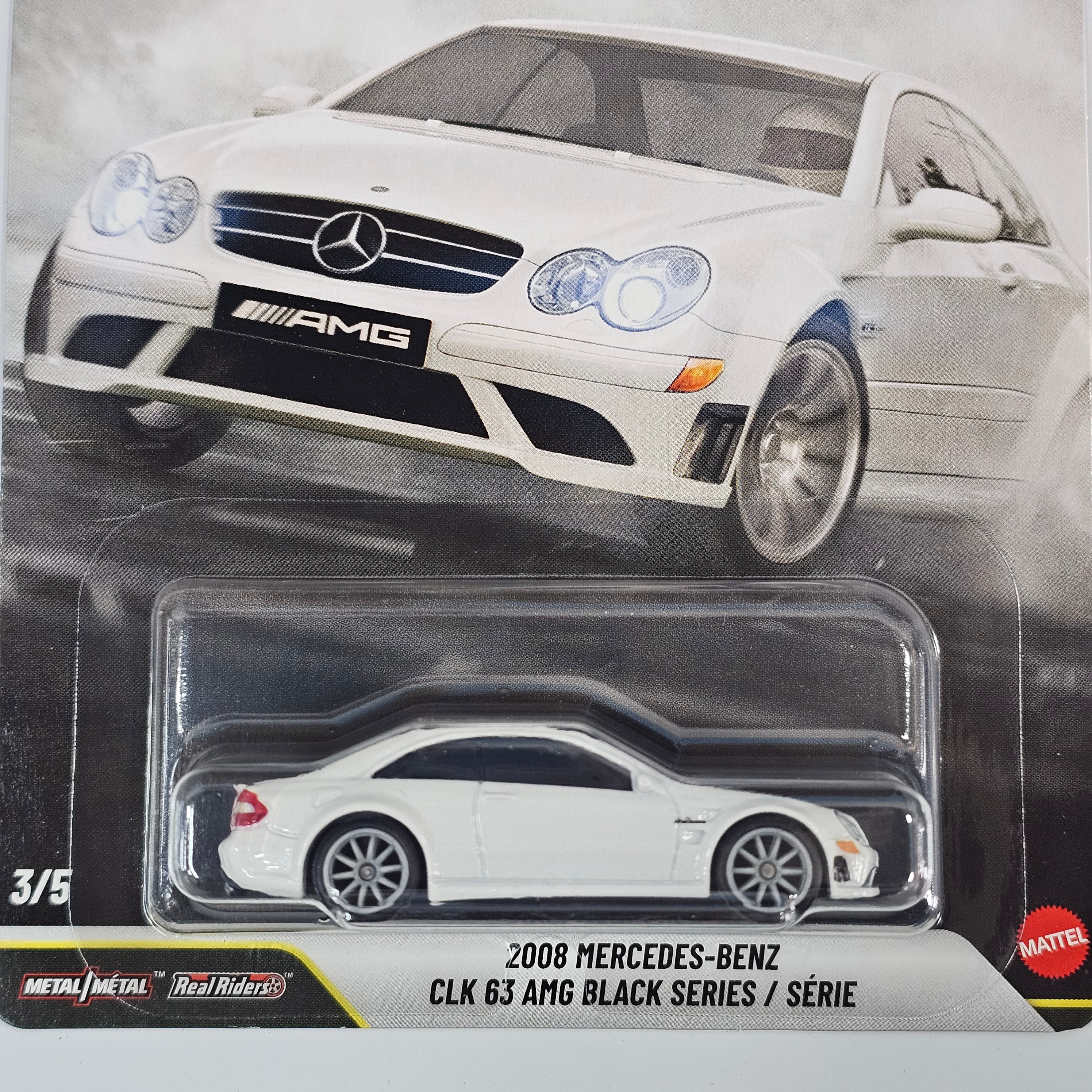 HOT WHEELS PREMIUM 2008 MERCEDES BENZ CLK 63 AMG POWER TRIP SERIES