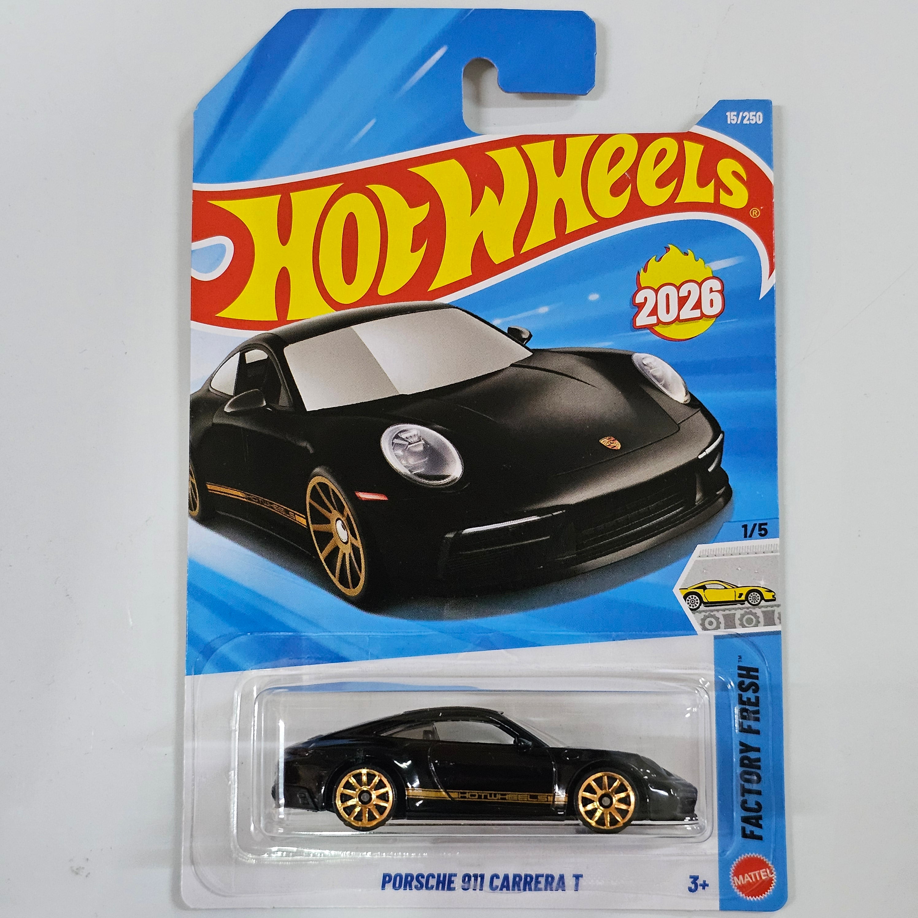 HOT WHEELS PORSCHE 911 CARRERA T CASE H 2026 MAINLINE