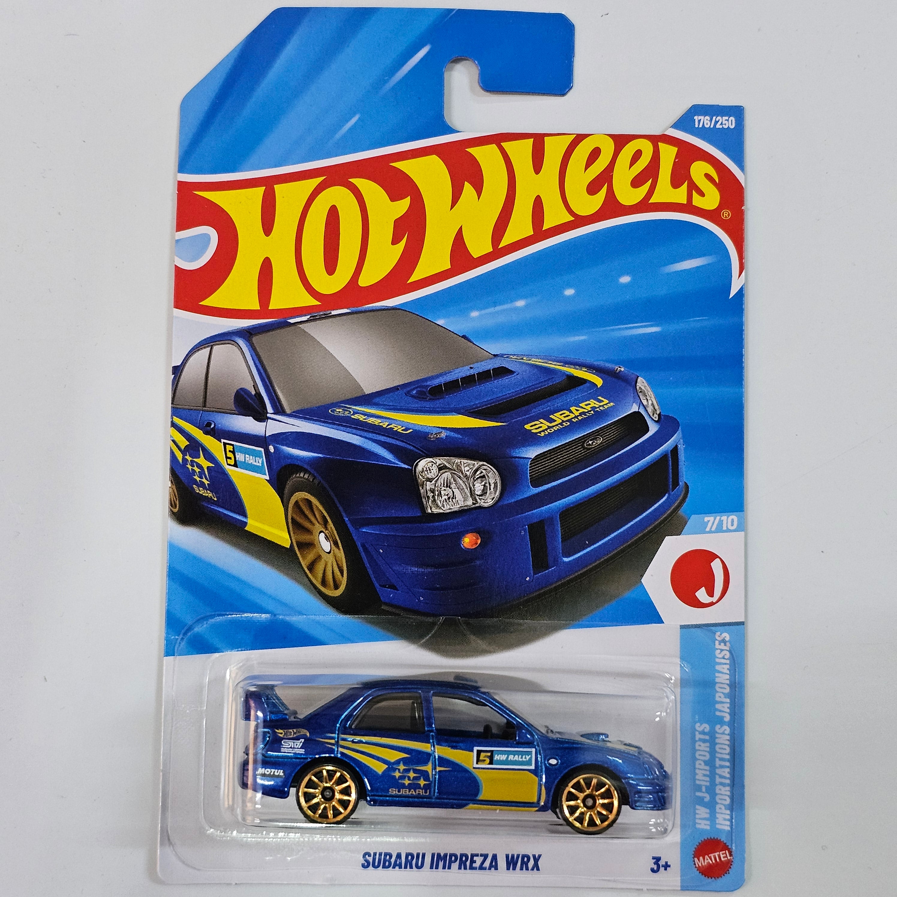 HOT WHEELS SUBARU IMPREZA WRX CASE J 2026 MAINLINE
