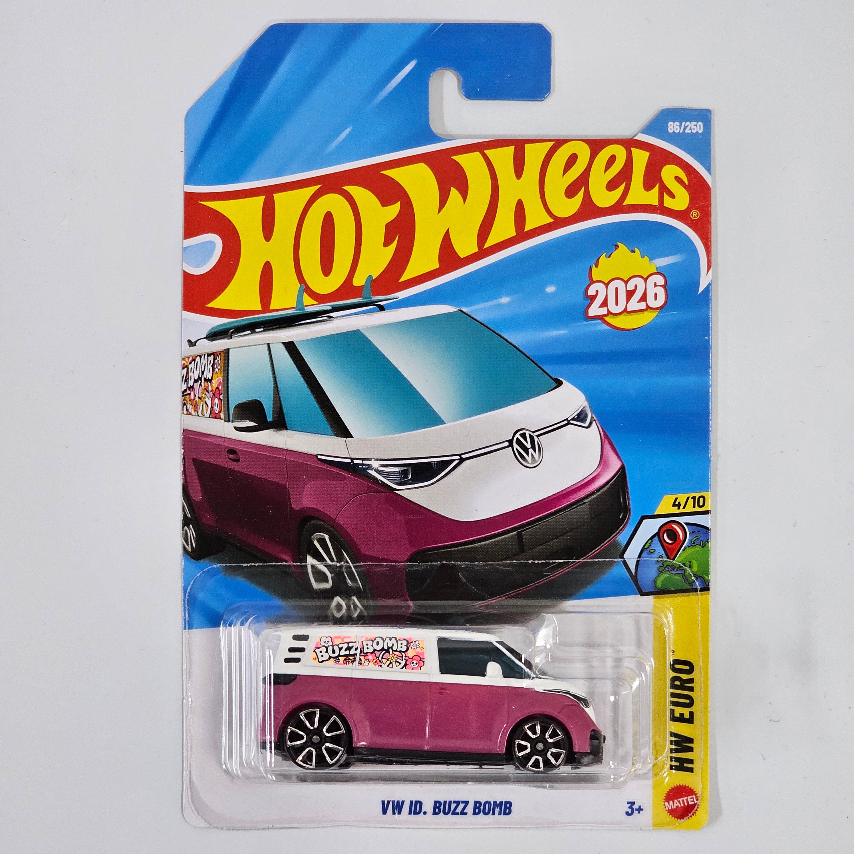 HOT WHEELS VW ID. BUZZ ВОМВ CASE D 2026 MAINLINE
